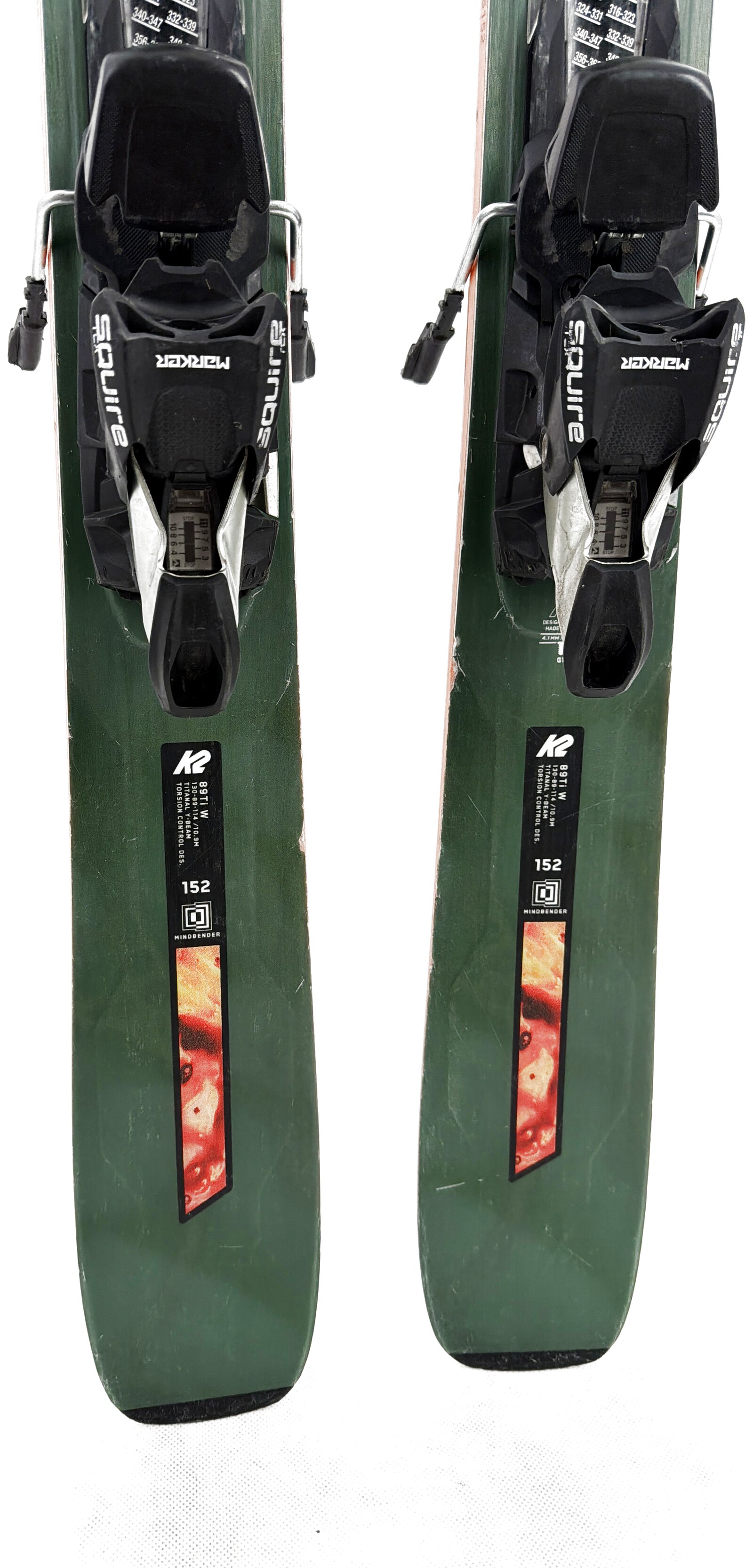 2026 K2 Mindbender 89Ti W Skis Tail