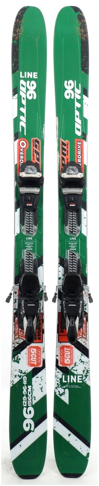 2026 Line Optic 96 Skis Topsheets
