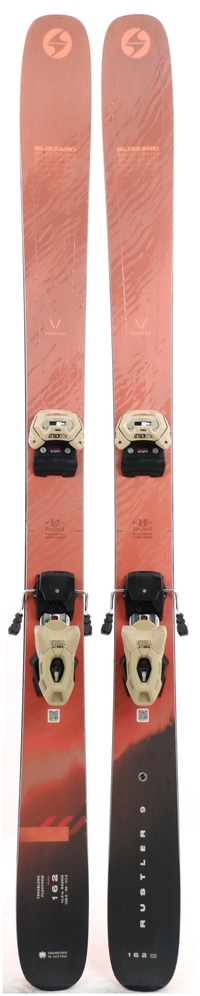 2025 Blizzard Rustler 9 162cm Used Demo Skis w Bindings - Powder7