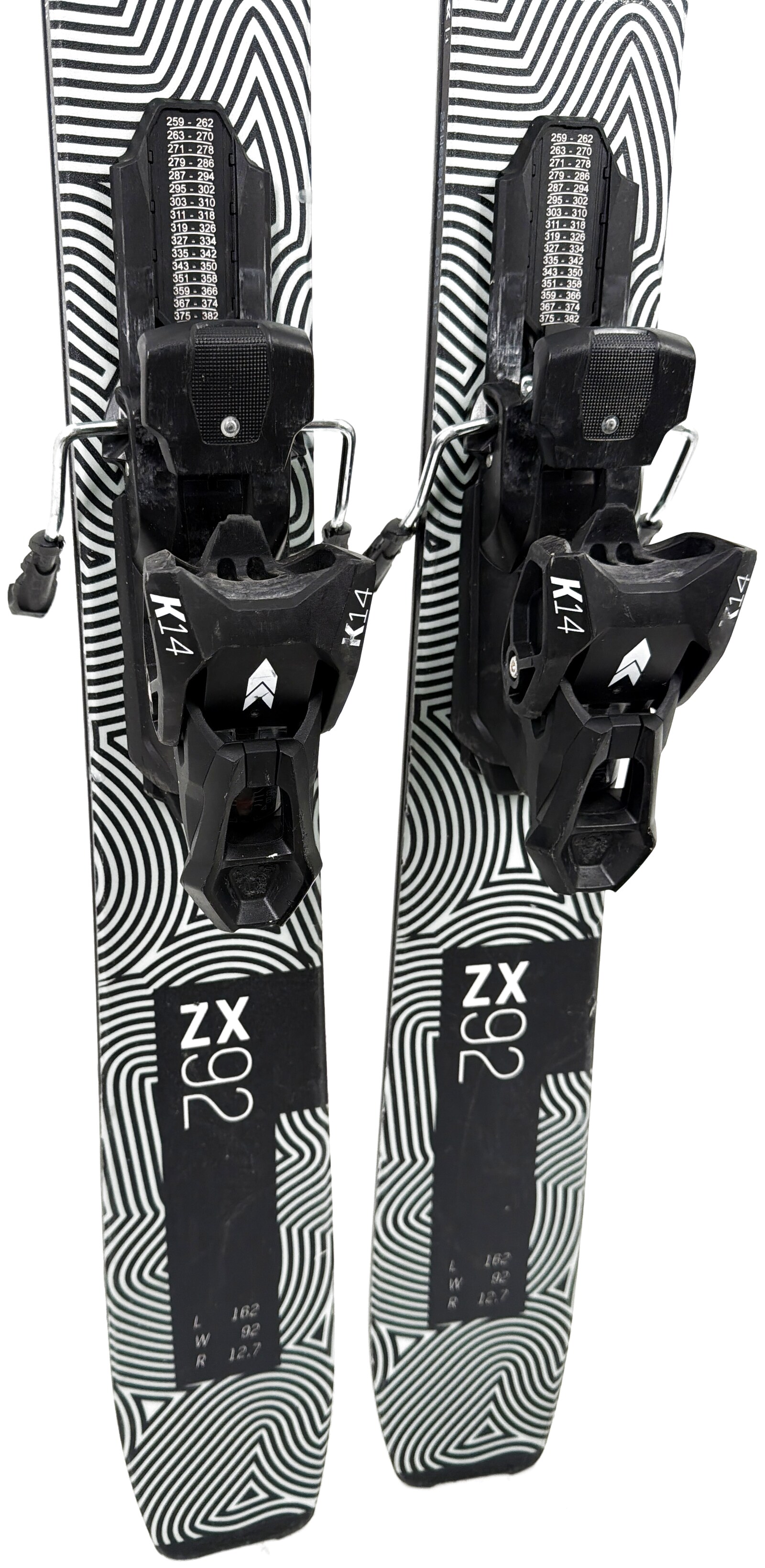 2026 Kastle ZX92 Skis Tail
