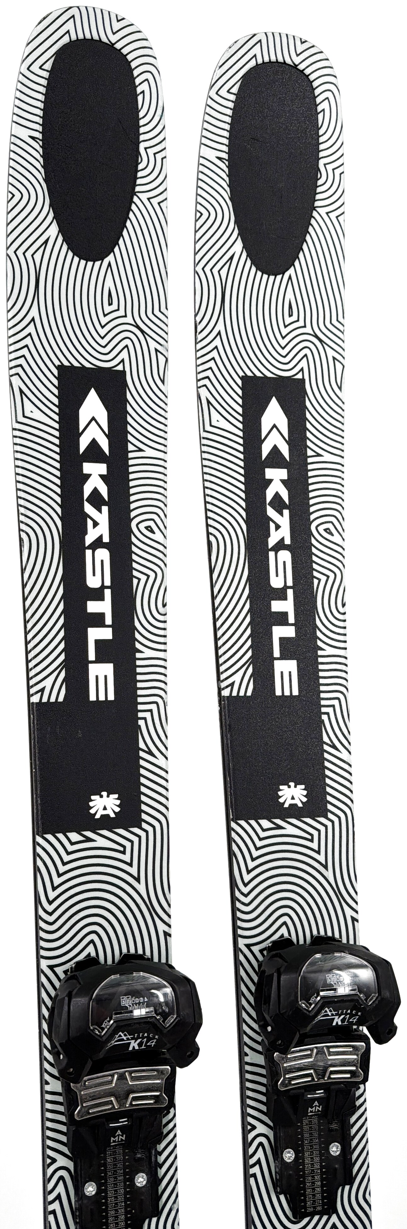 2026 Kastle ZX92 Skis Tip