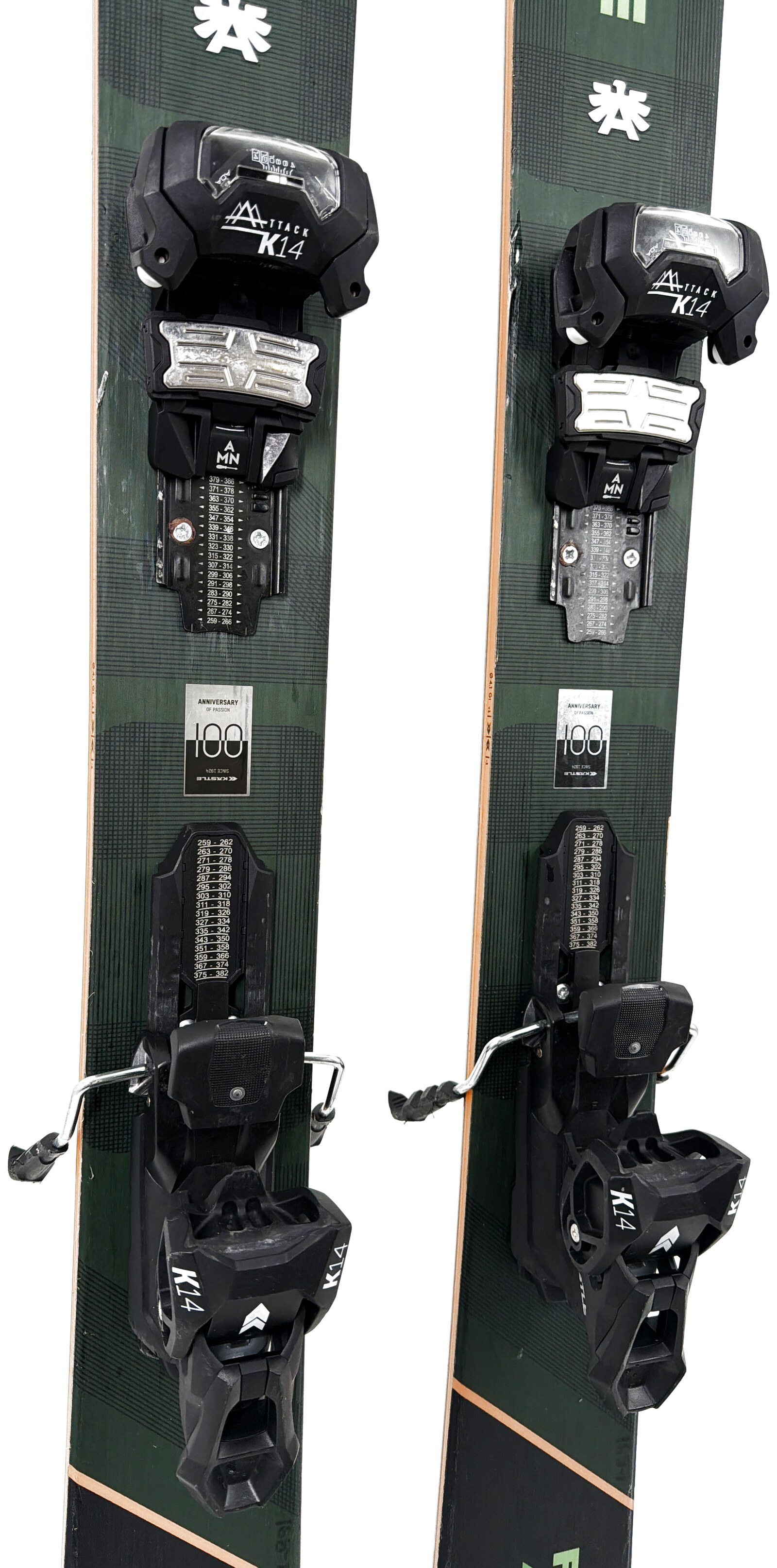 2026 Kastle Paragon 107 Skis Mid