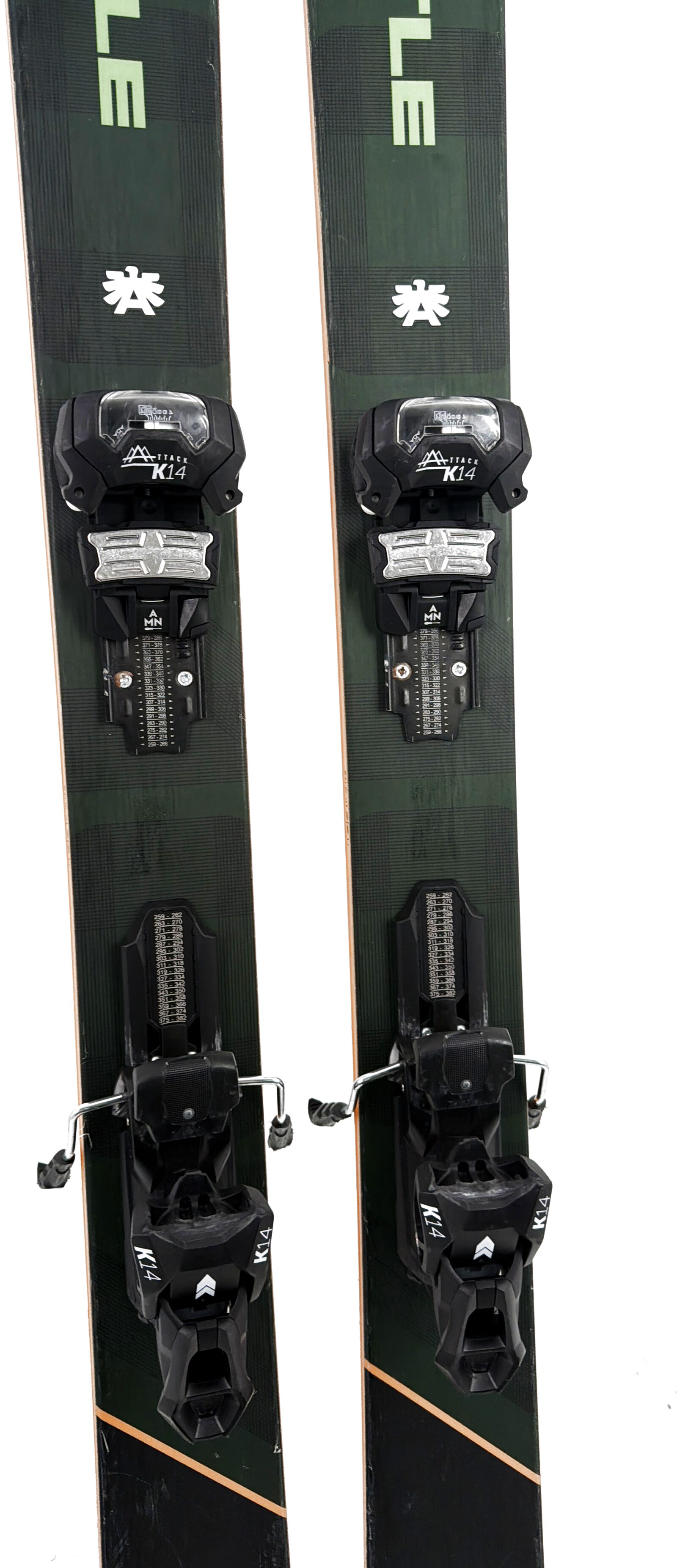 2025 Kastle Paragon 107 Skis Mid