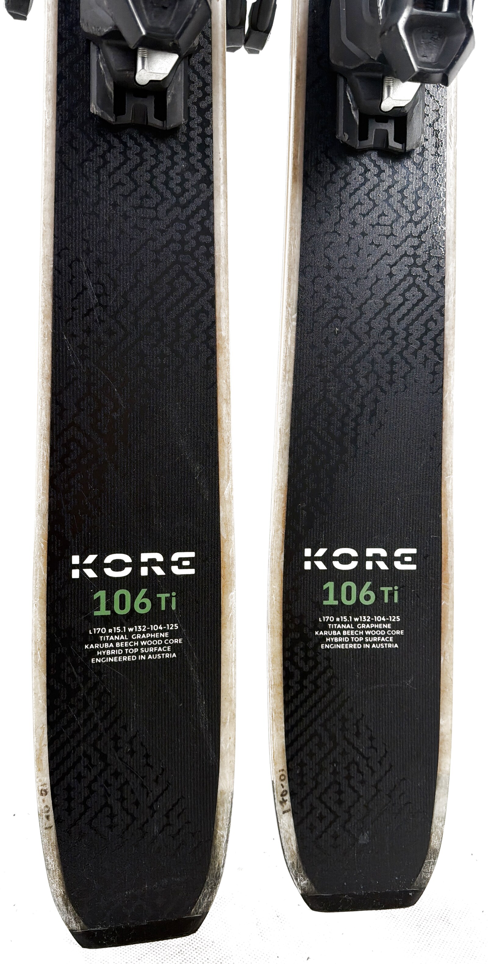 2026 Head Kore 106 Ti Skis Tail