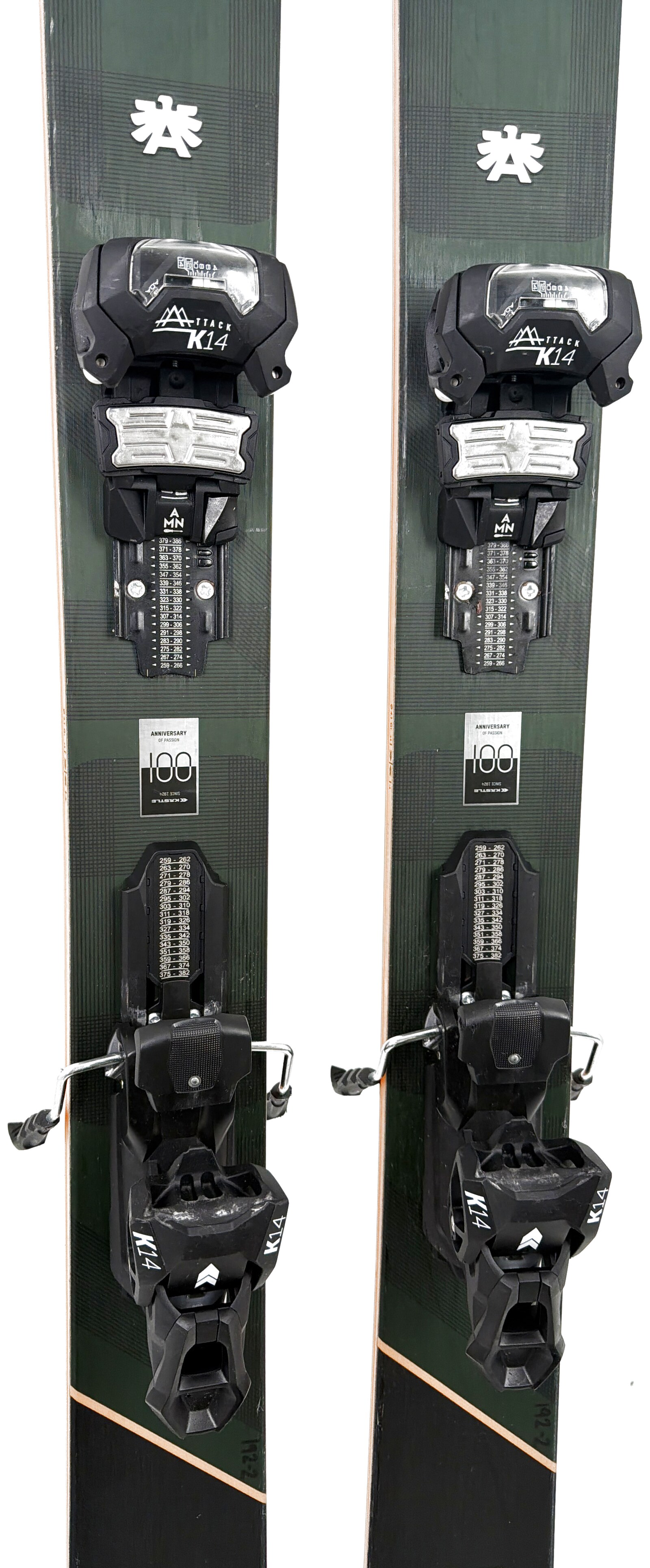 2026 Kastle Paragon 107 Skis Mid