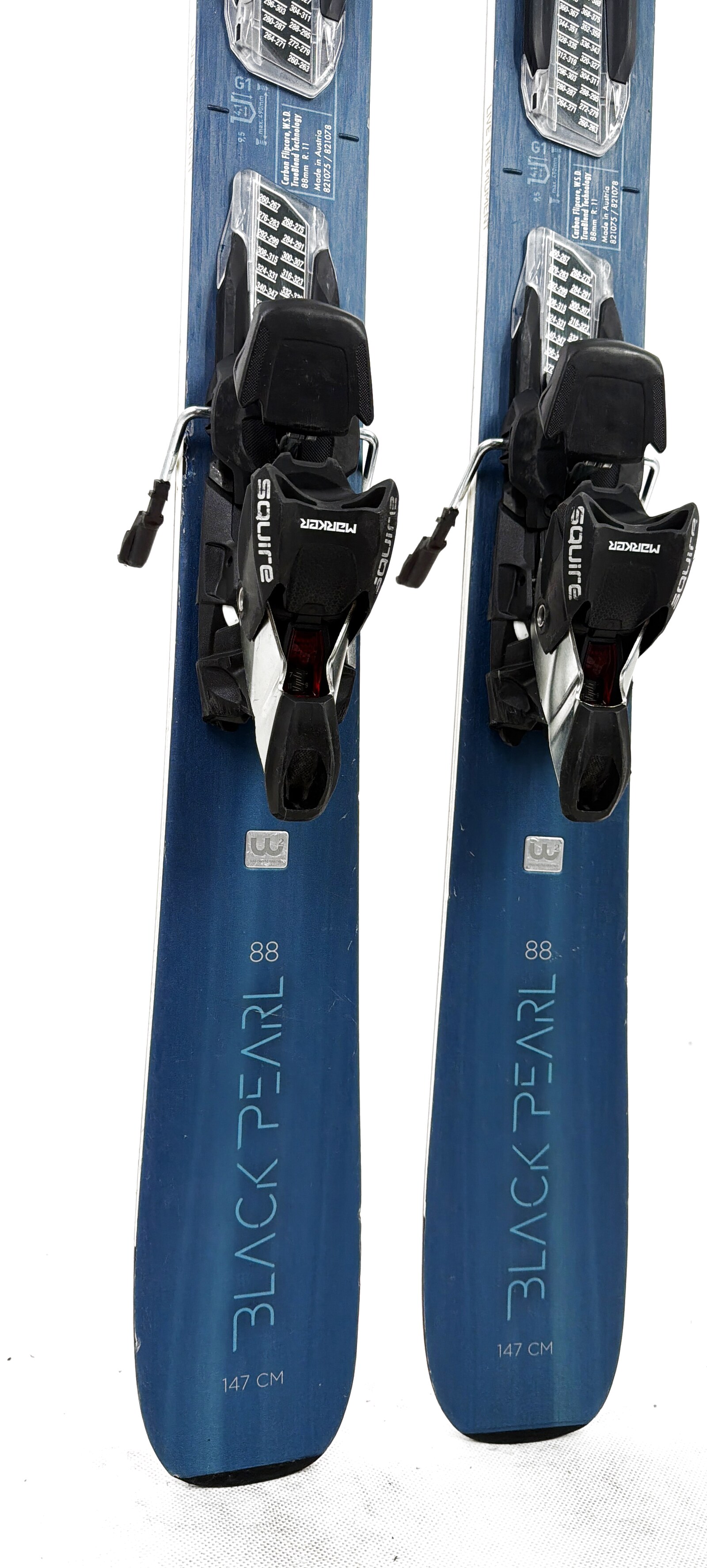 2022 Blizzard Black Pearl 88 Skis Tail
