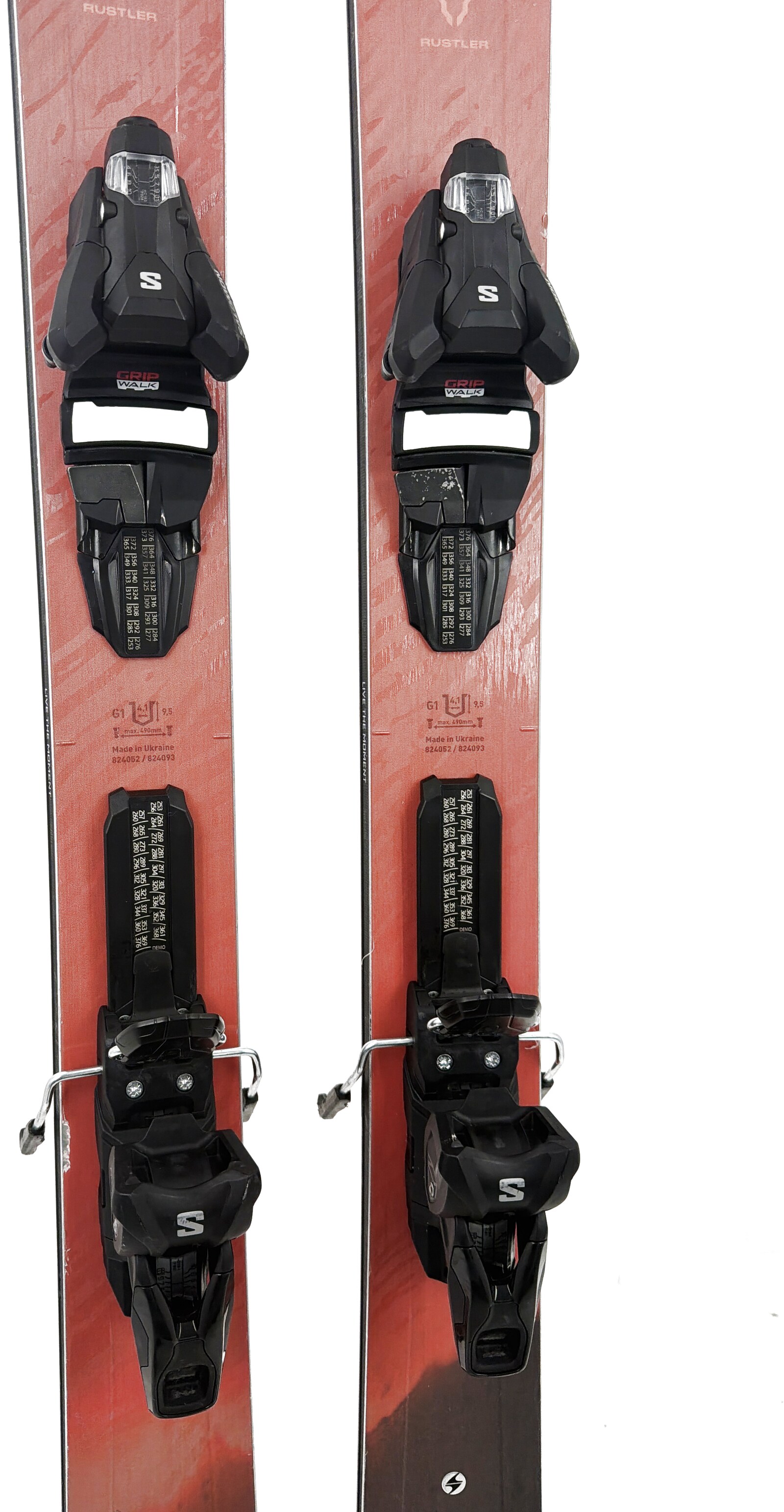 2025 Blizzard Rustler 9 180cm Used Demo Skis w Bindings - Powder7