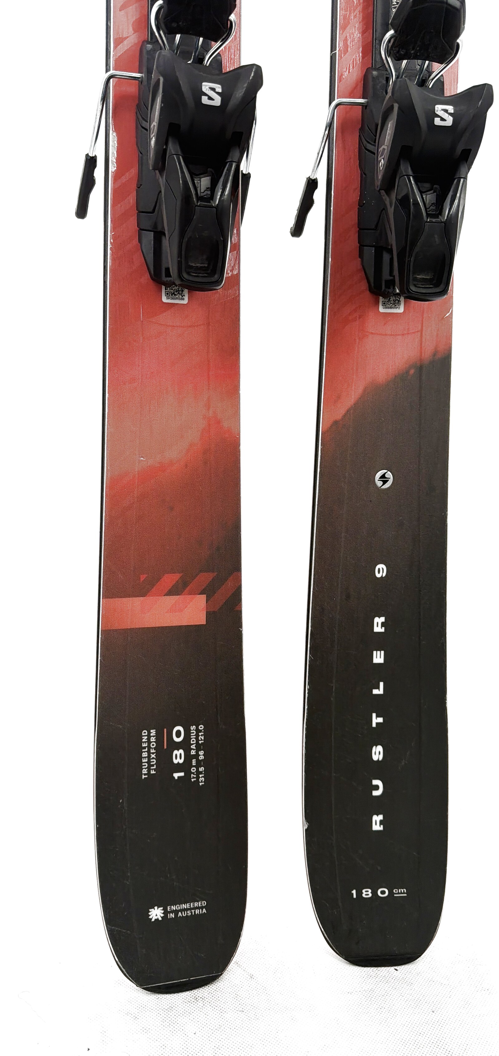 2025 Blizzard Rustler 9 180cm Used Demo Skis w Bindings - Powder7