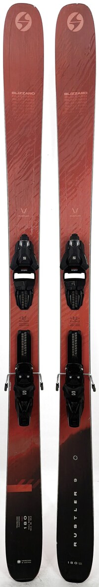 2025 Blizzard Rustler 9 180cm Used Demo Skis w Bindings - Powder7