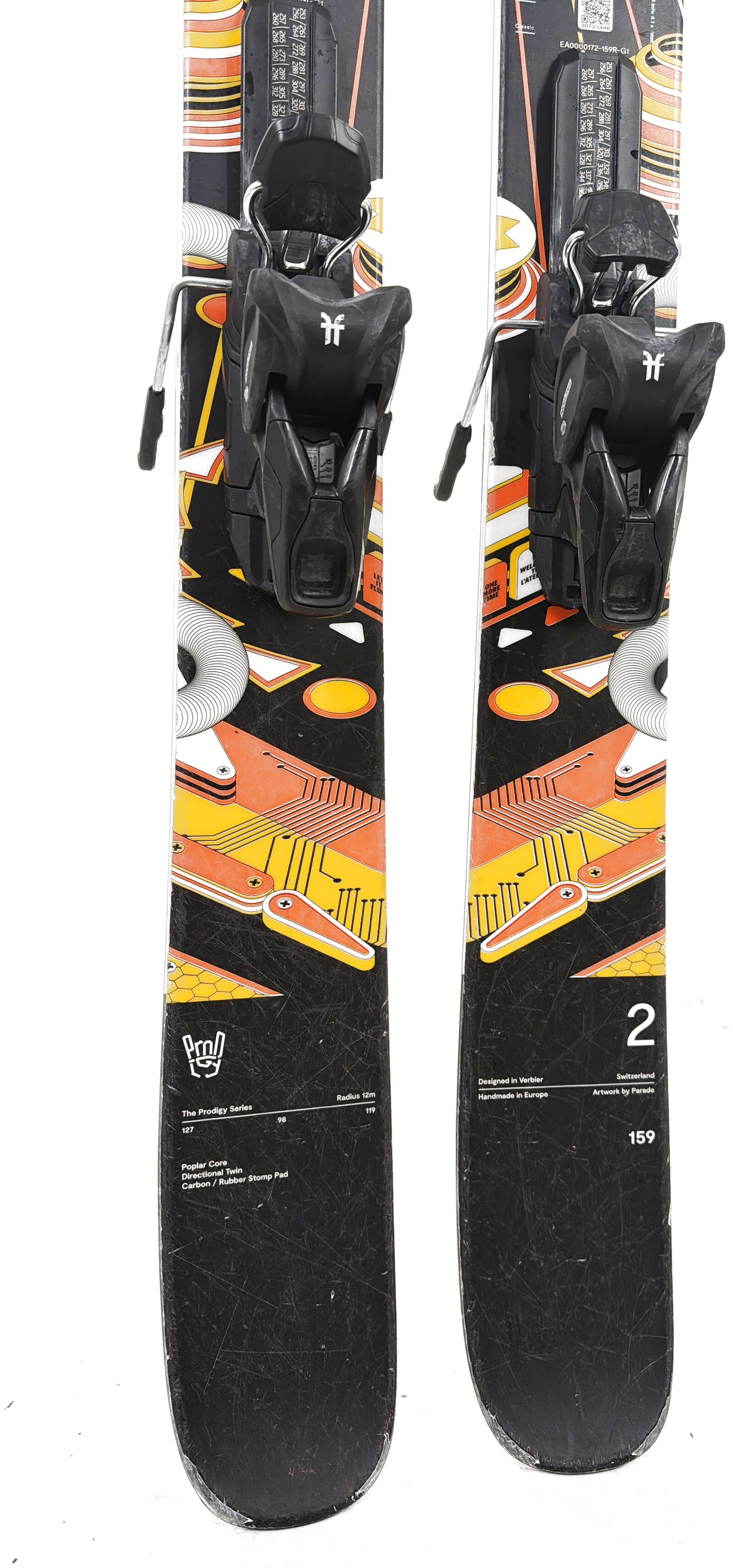 2026 Faction Prodigy 2 Skis Tail