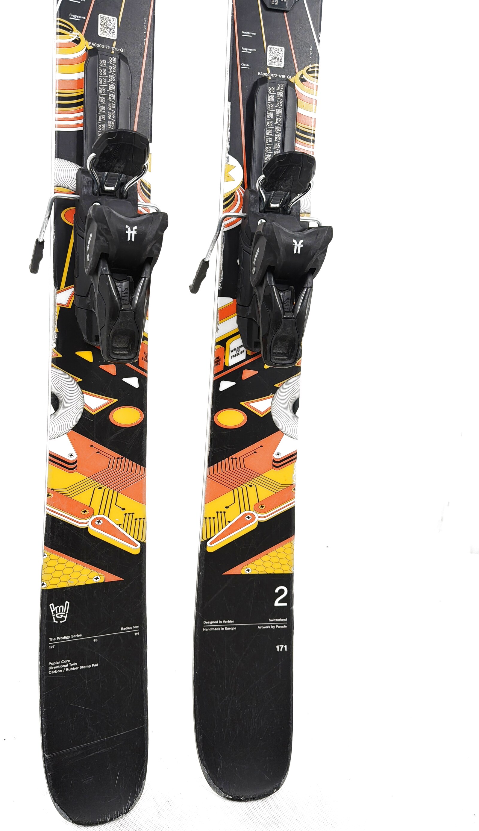 2026 Faction Prodigy 2 Skis Tail