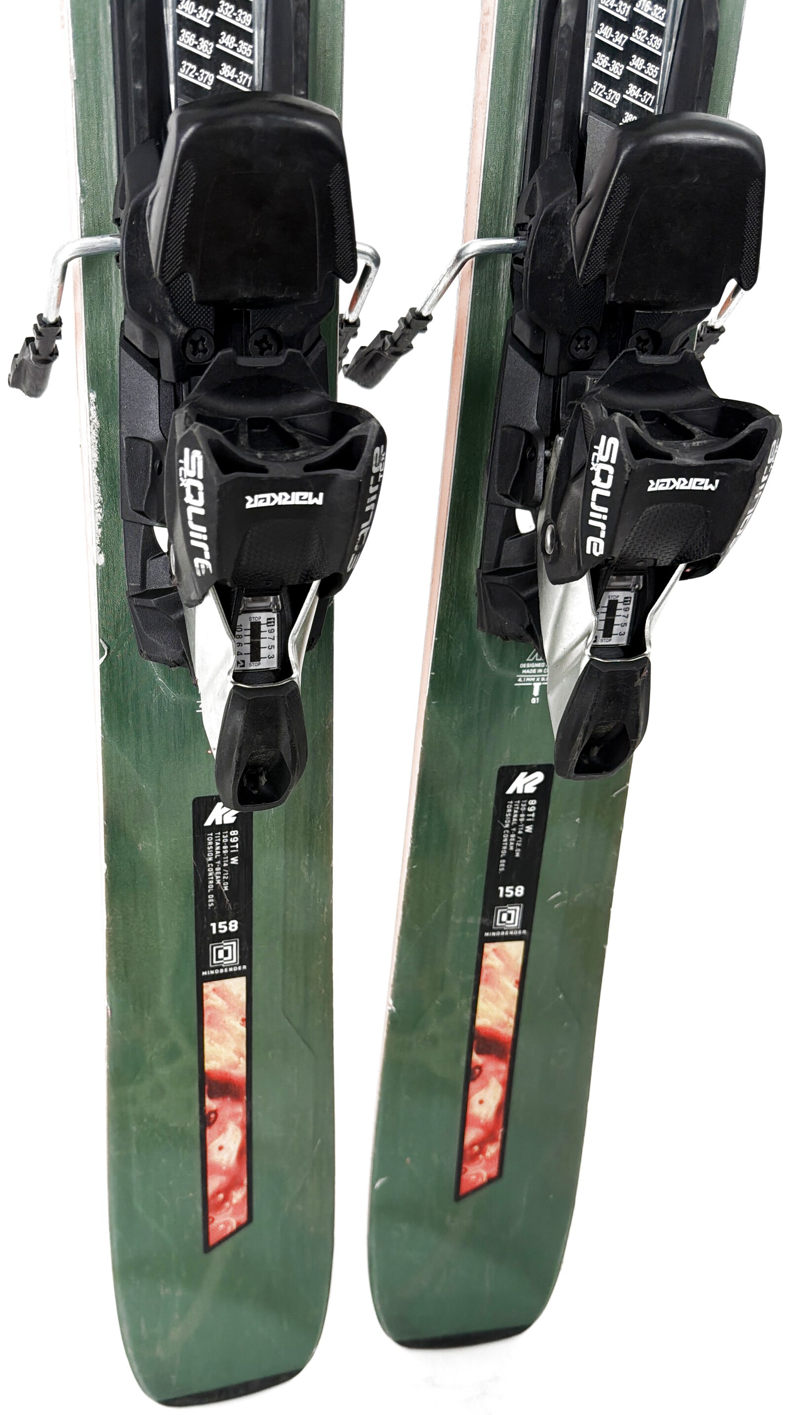 2026 K2 Mindbender 89Ti W Skis Tail