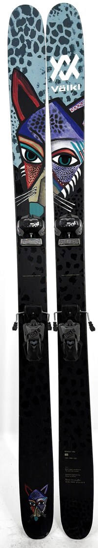 2022 Volkl Revolt 104 Skis Topsheets