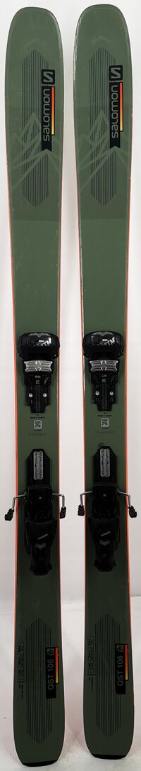 2022 Salomon QST 106 Skis Topsheets