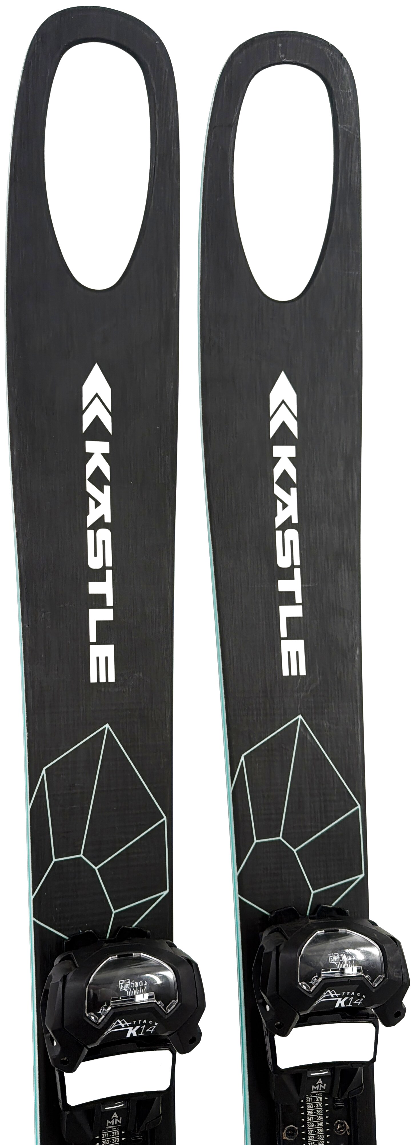 2026 Kastle Obsidian 92 Skis Tip
