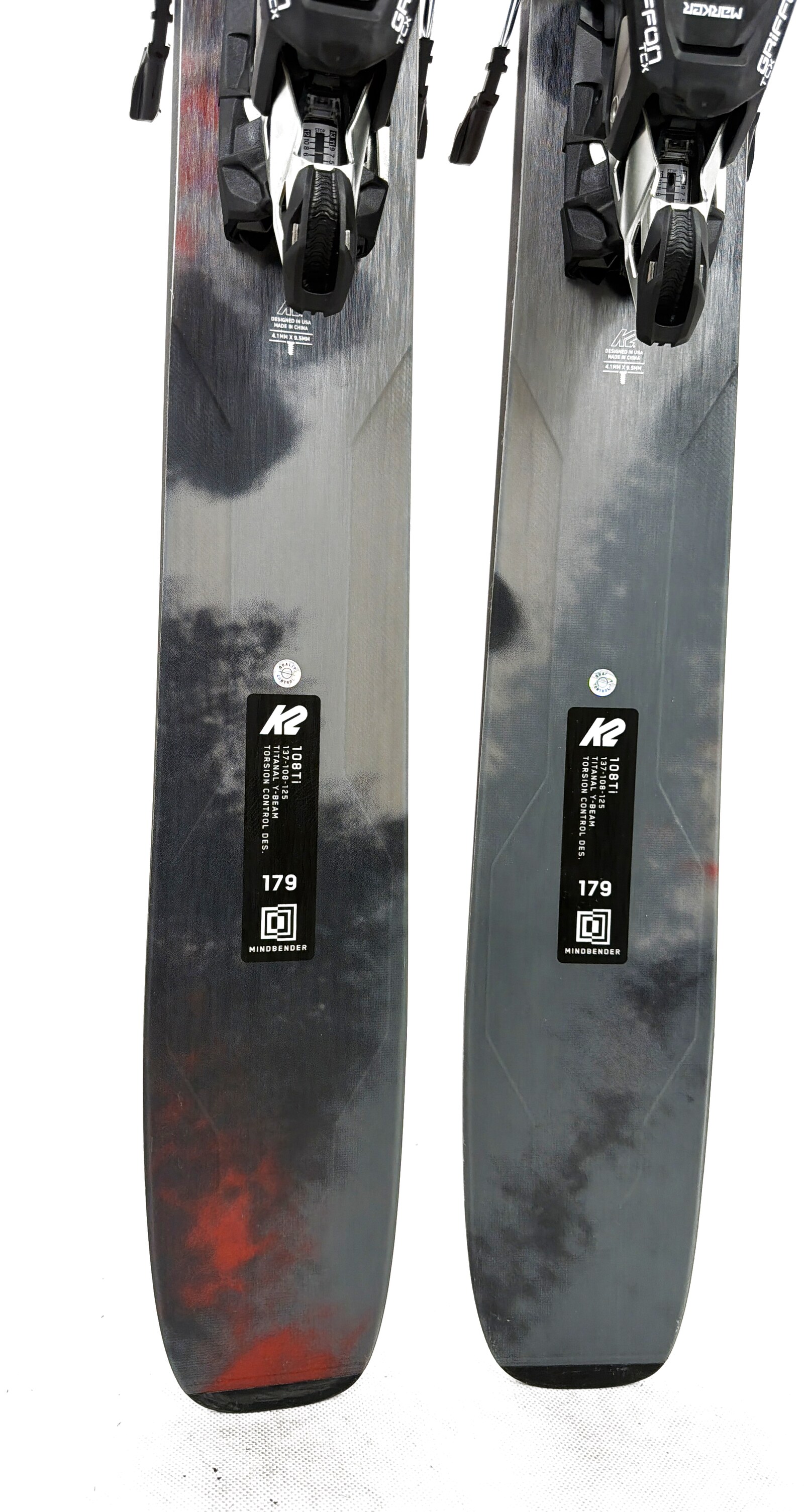 2025 K2 Mindbender 108Ti Skis Tail