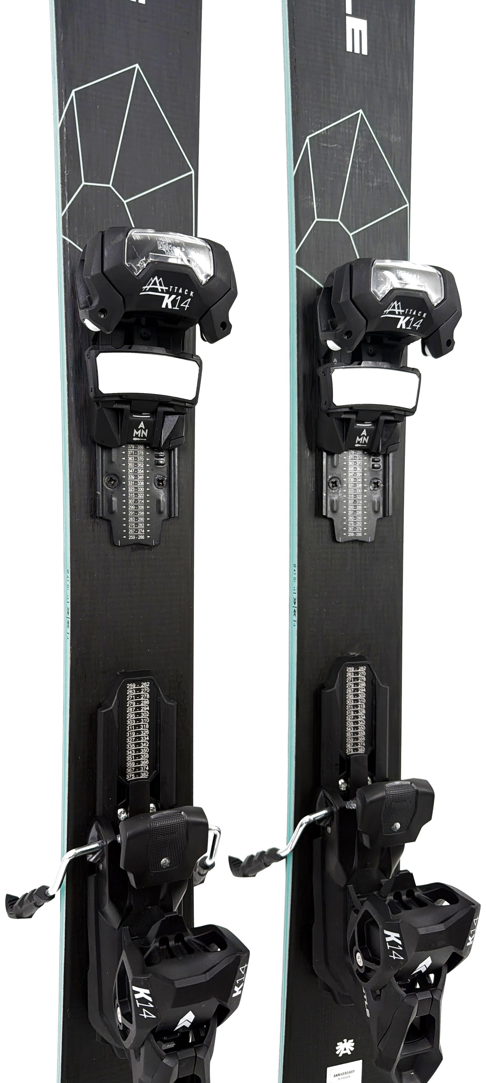 2026 Kastle Obsidian 92 Skis Mid