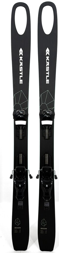 2026 Kastle Obsidian 92 Skis Topsheets