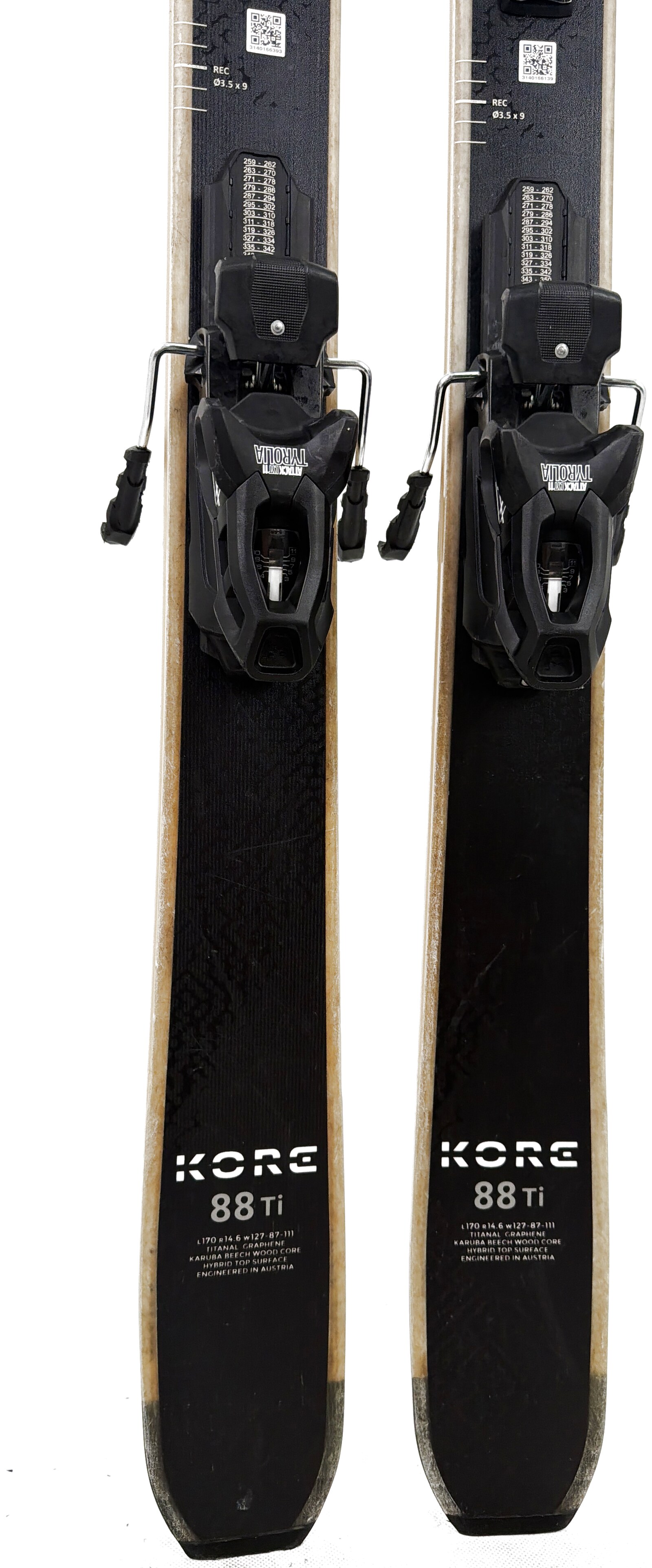 2026 Head Kore 88 Ti Skis Tail