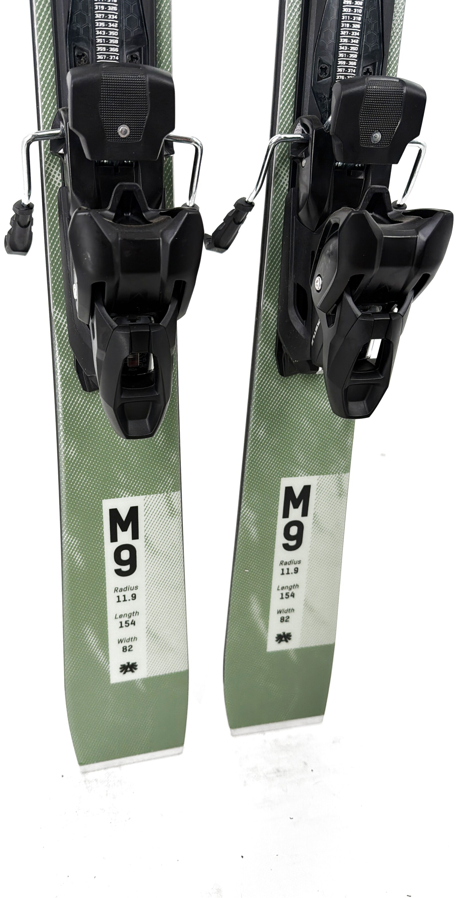 2026 Kastle M9 82 Skis Tail