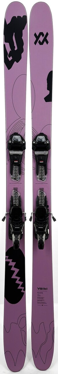 2026 Volkl Revolt 96 Skis Topsheets