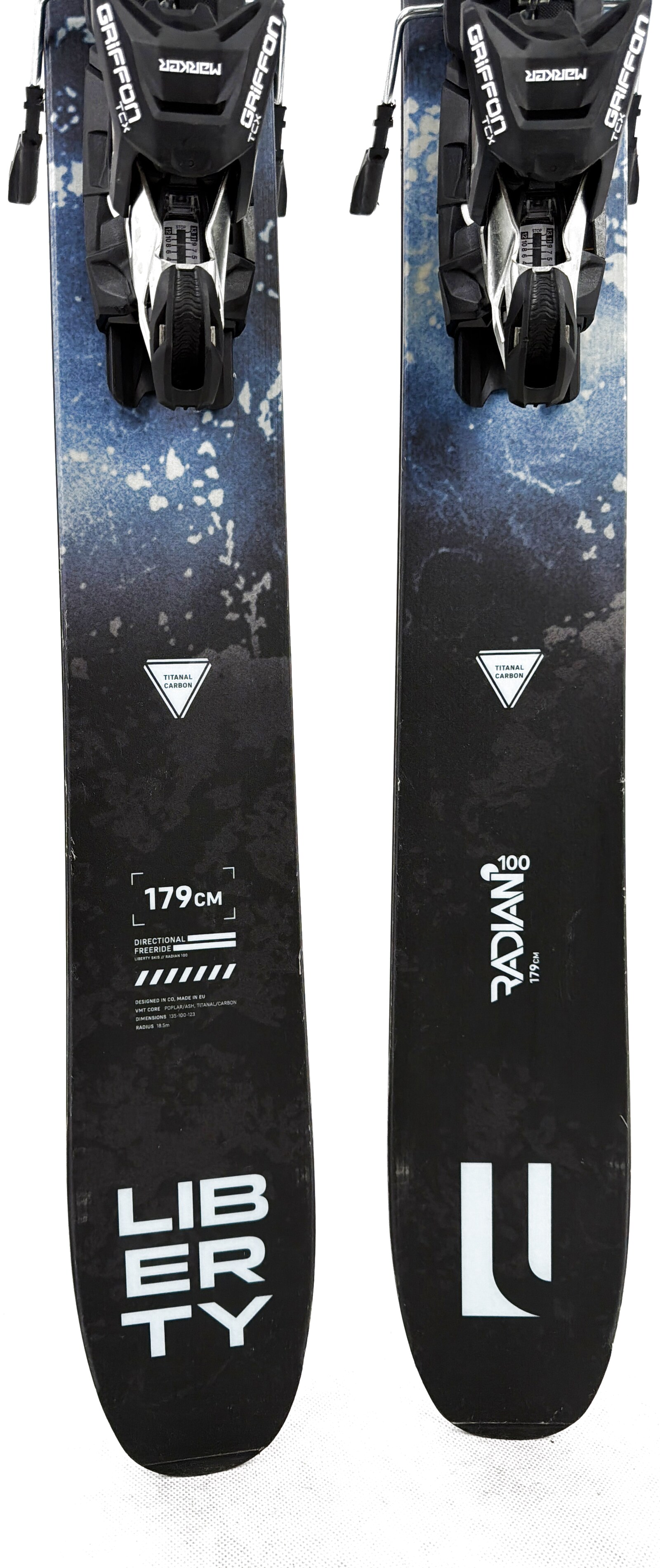 2026 Liberty Radian 100 Skis Tail
