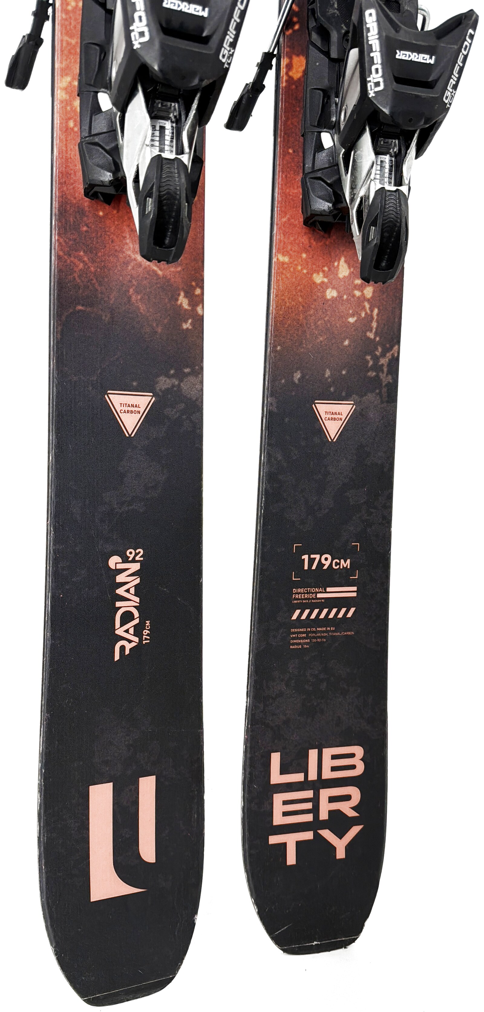 2026 Liberty Radian 92 Skis Tail