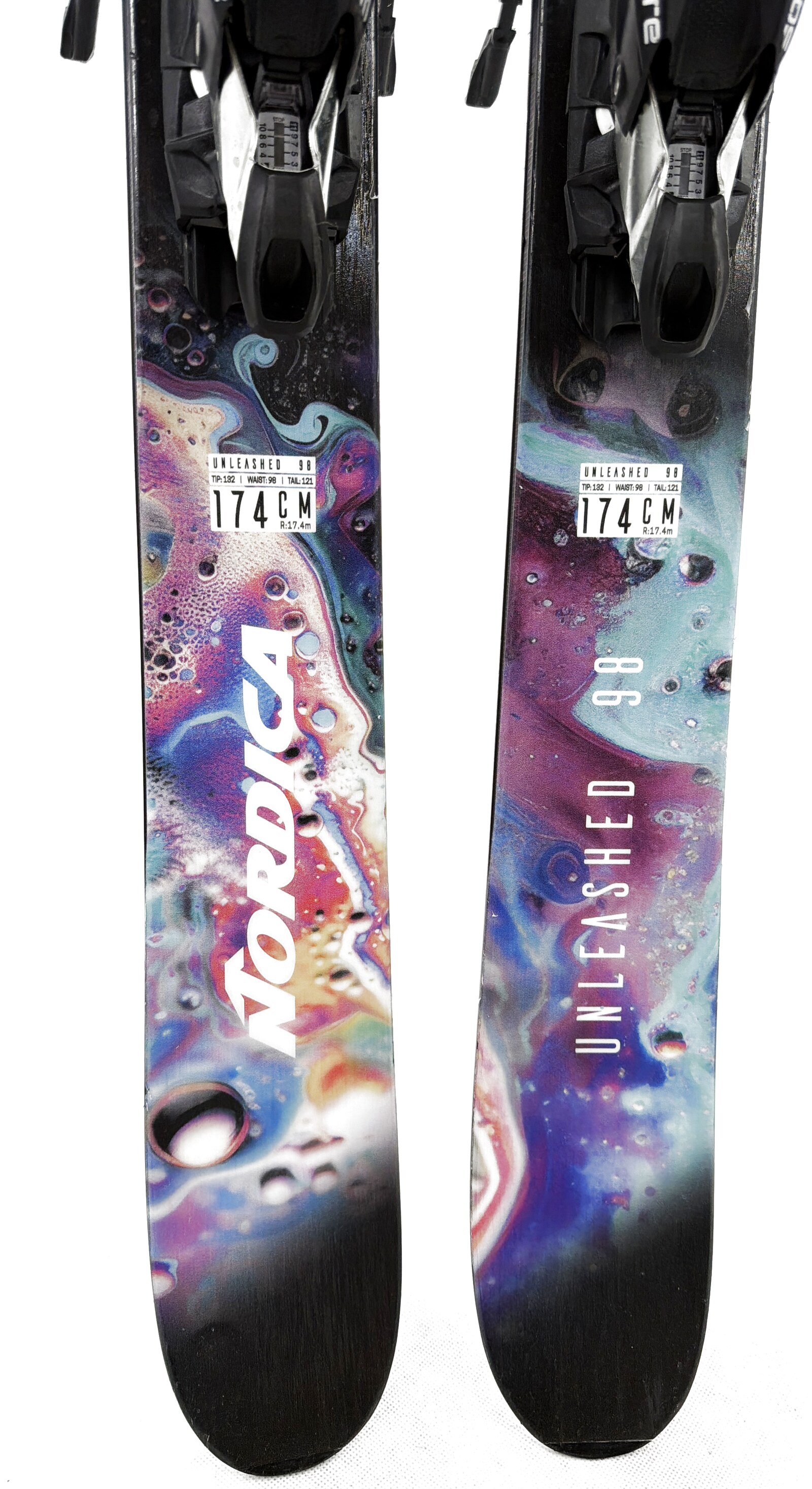 2026 Nordica Unleashed 98 Skis Tail