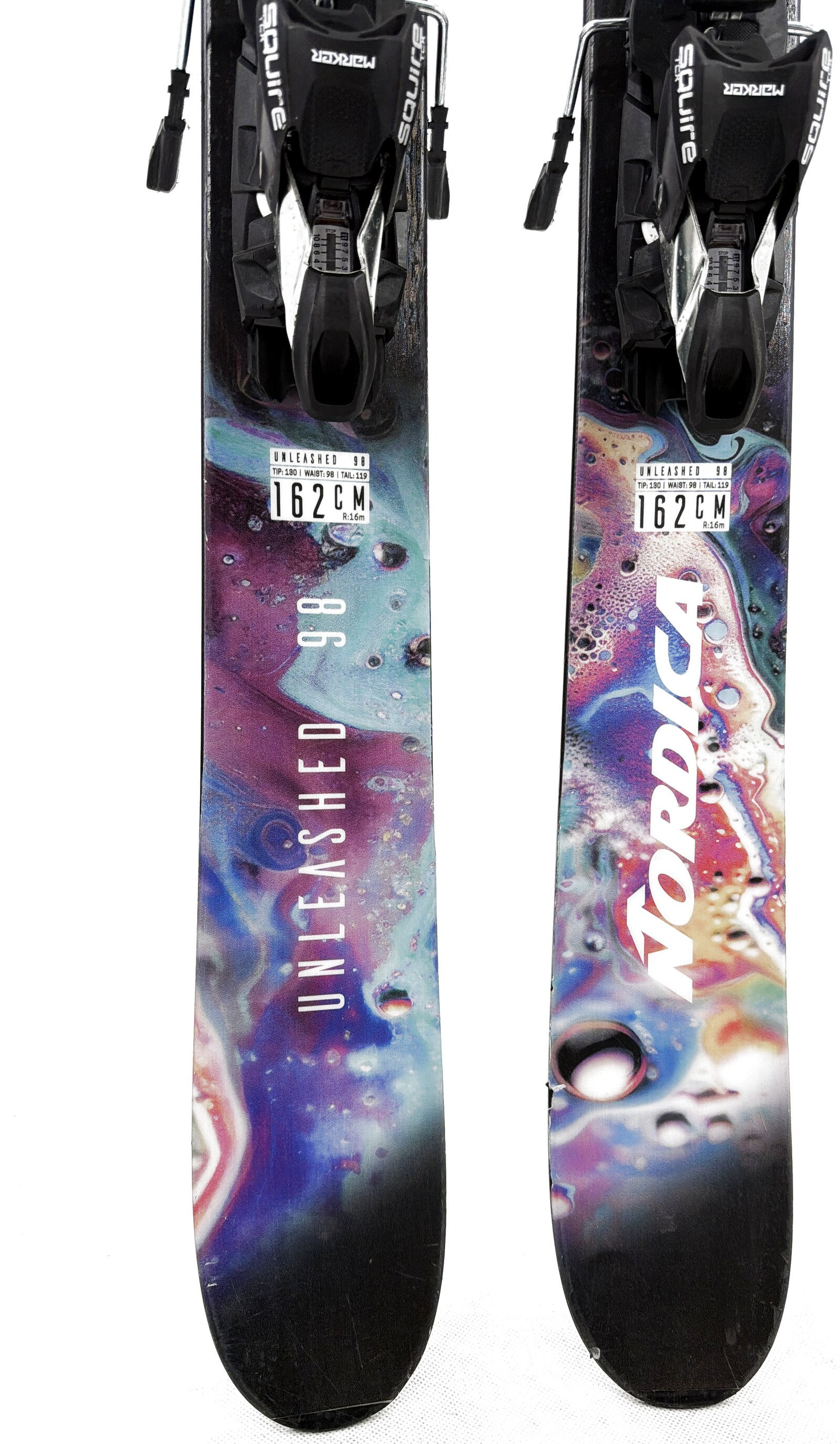 2026 Nordica Unleashed 98 Skis Tail