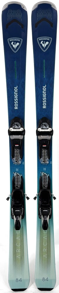 2026 Rossignol Arcade W 84 152cm Used Demo Skis w Bindings - Powder7