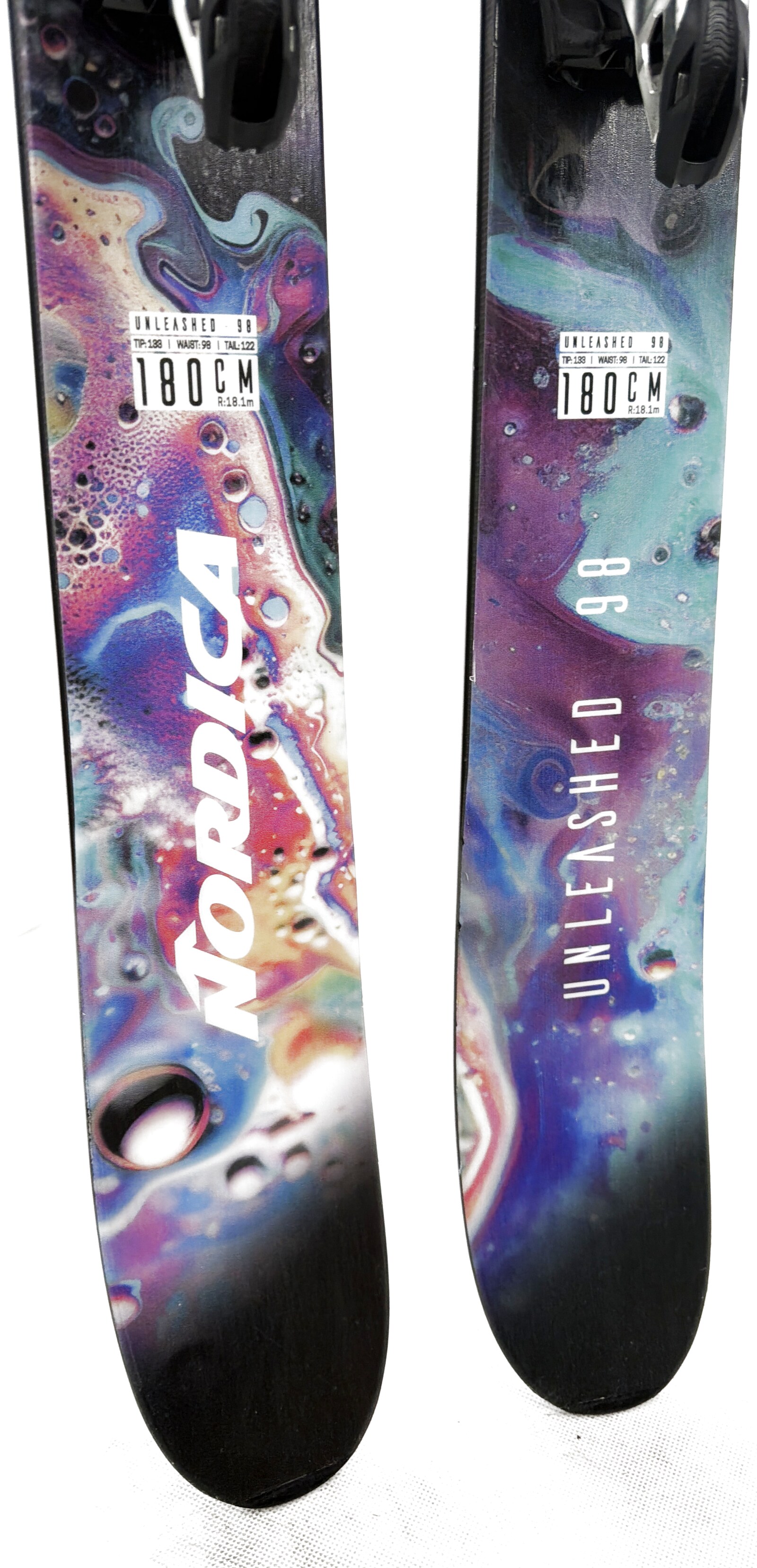 2026 Nordica Unleashed 98 Skis Tail