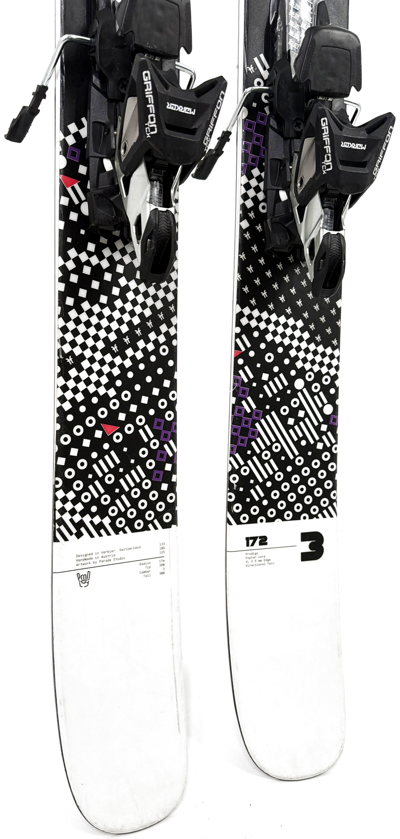 2025 Faction Prodigy 3 Skis Tail