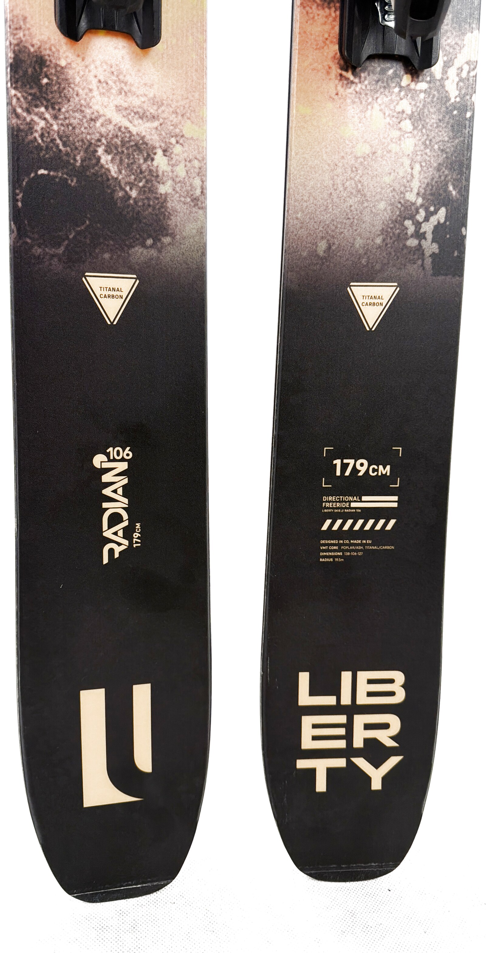 2026 Liberty Radian 106 Skis Tail