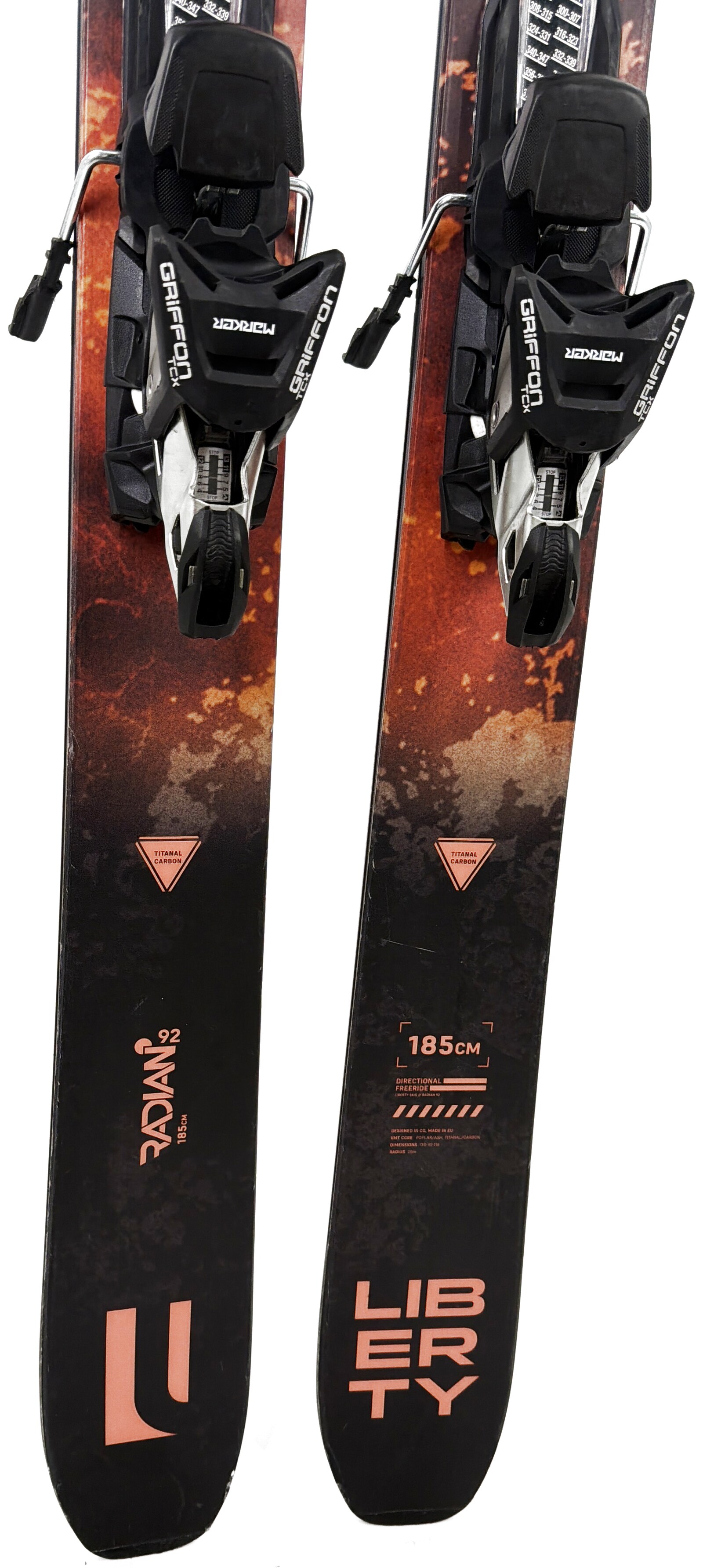 2026 Liberty Radian 92 Skis Tail