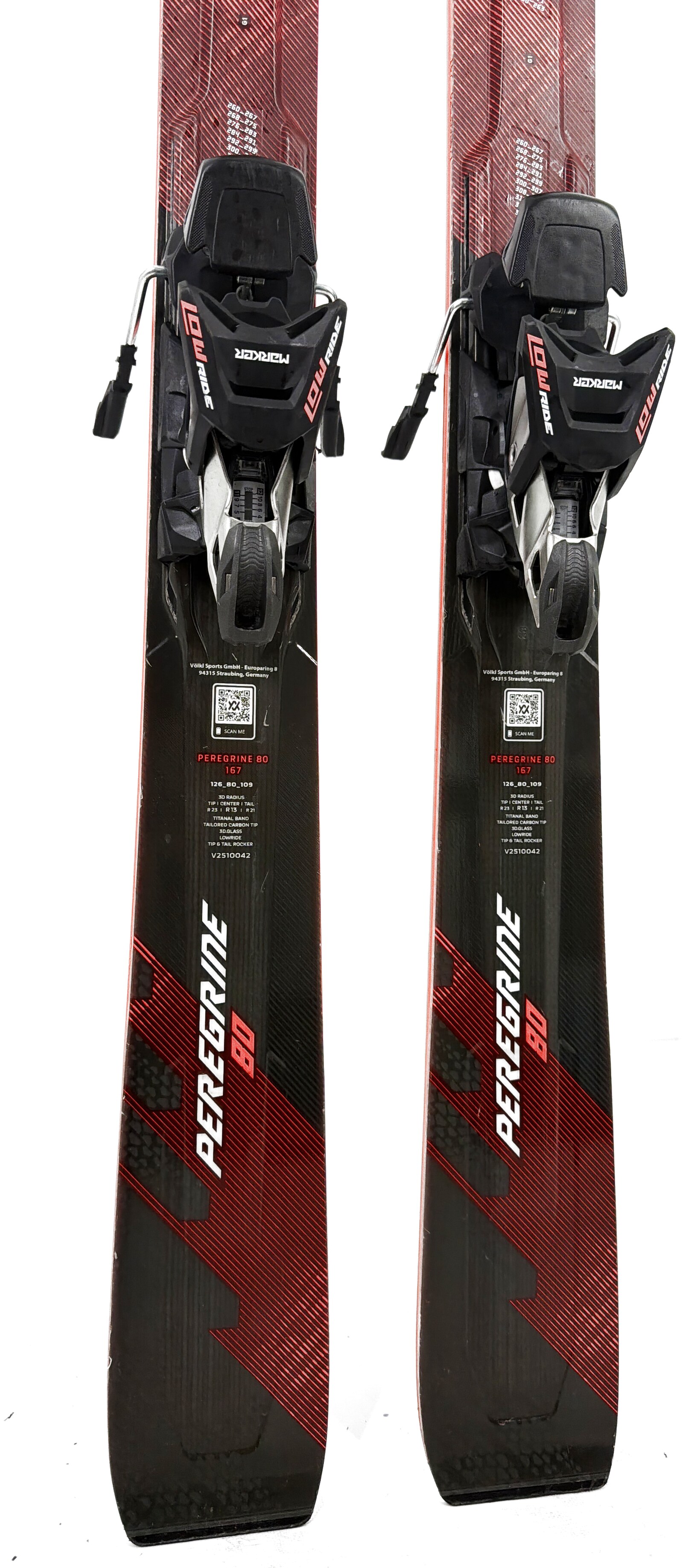 2026 Volkl Peregrine 80 Skis Tail
