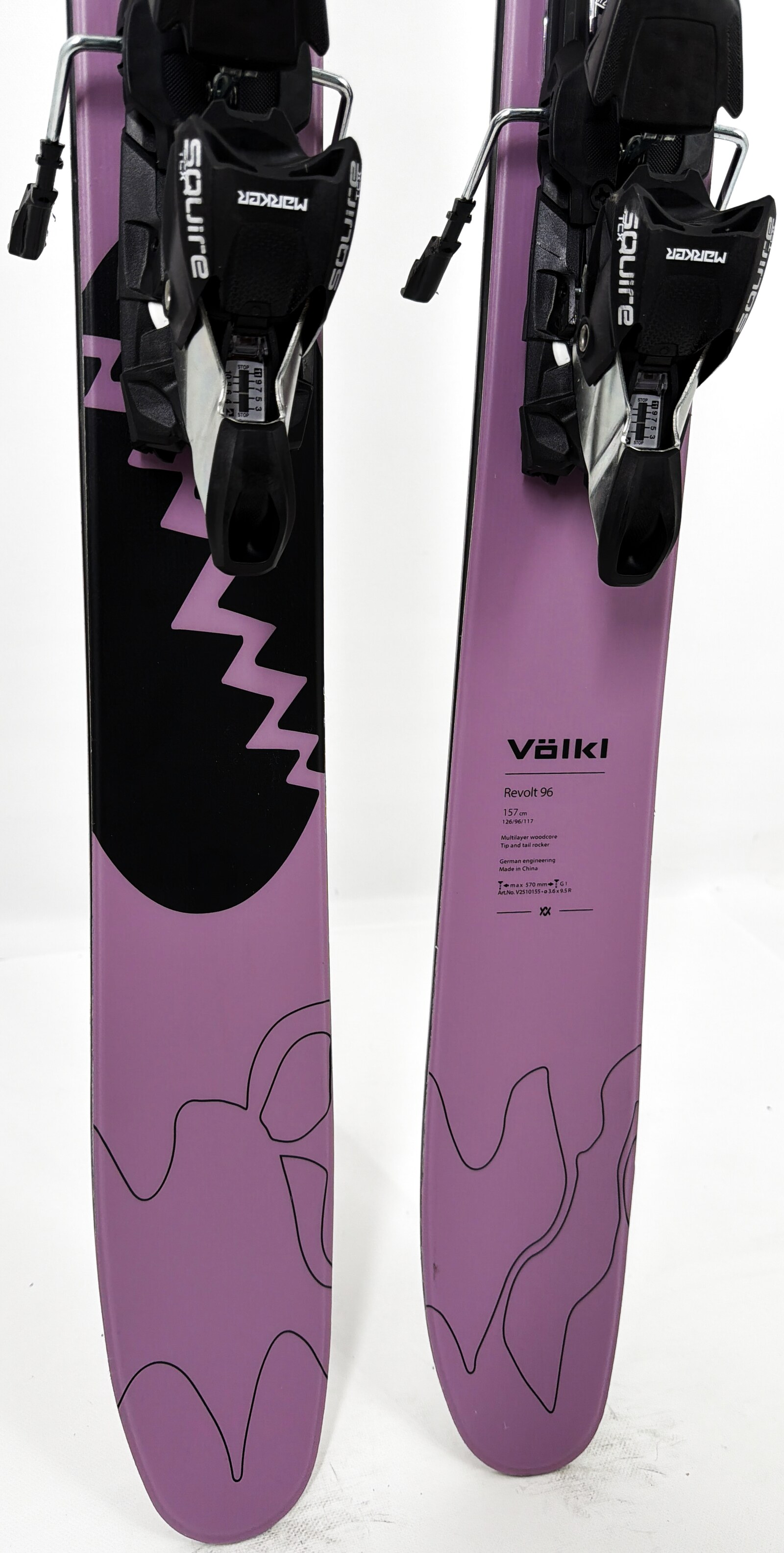 2026 Volkl Revolt 96 Skis Tail