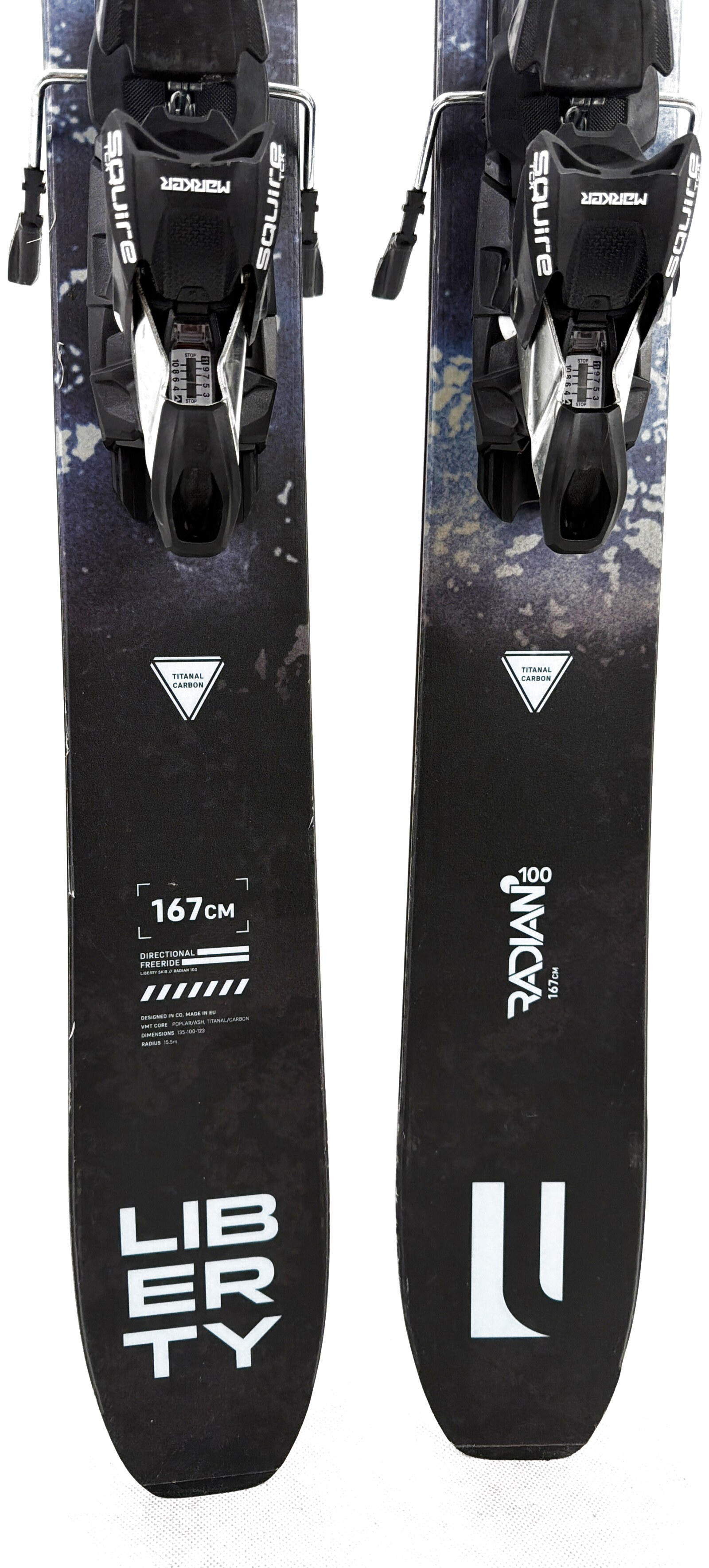2026 Liberty Radian 100 Skis Tail