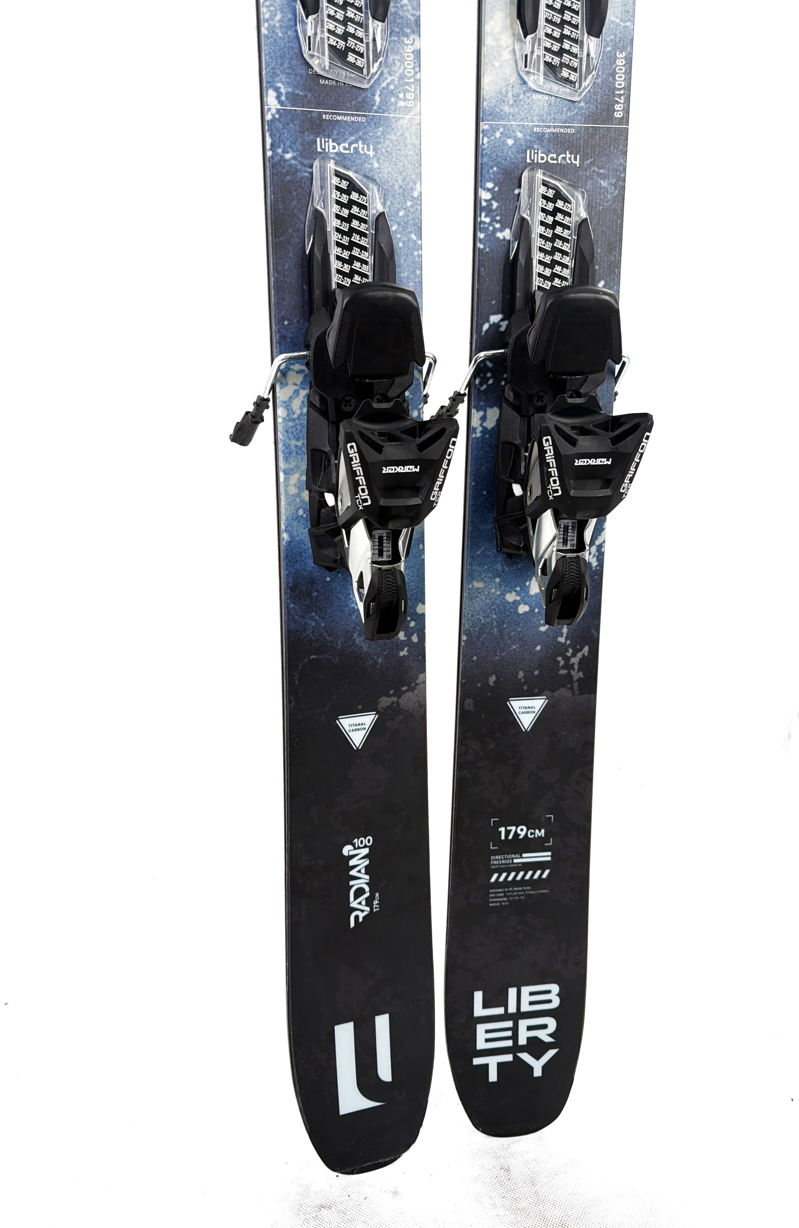 2026 Liberty Radian 100 Skis Tail