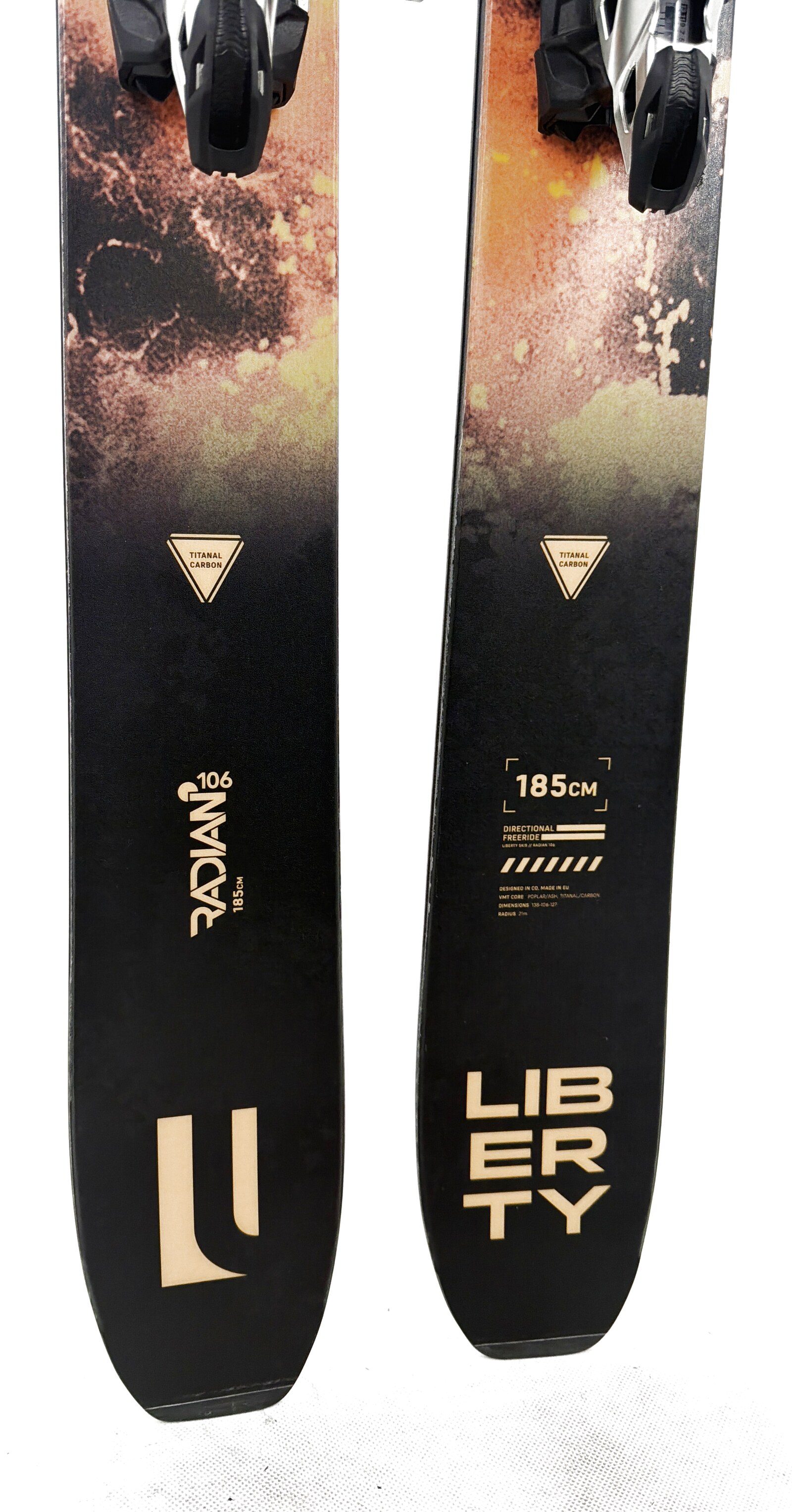 2026 Liberty Radian 106 Skis Tail