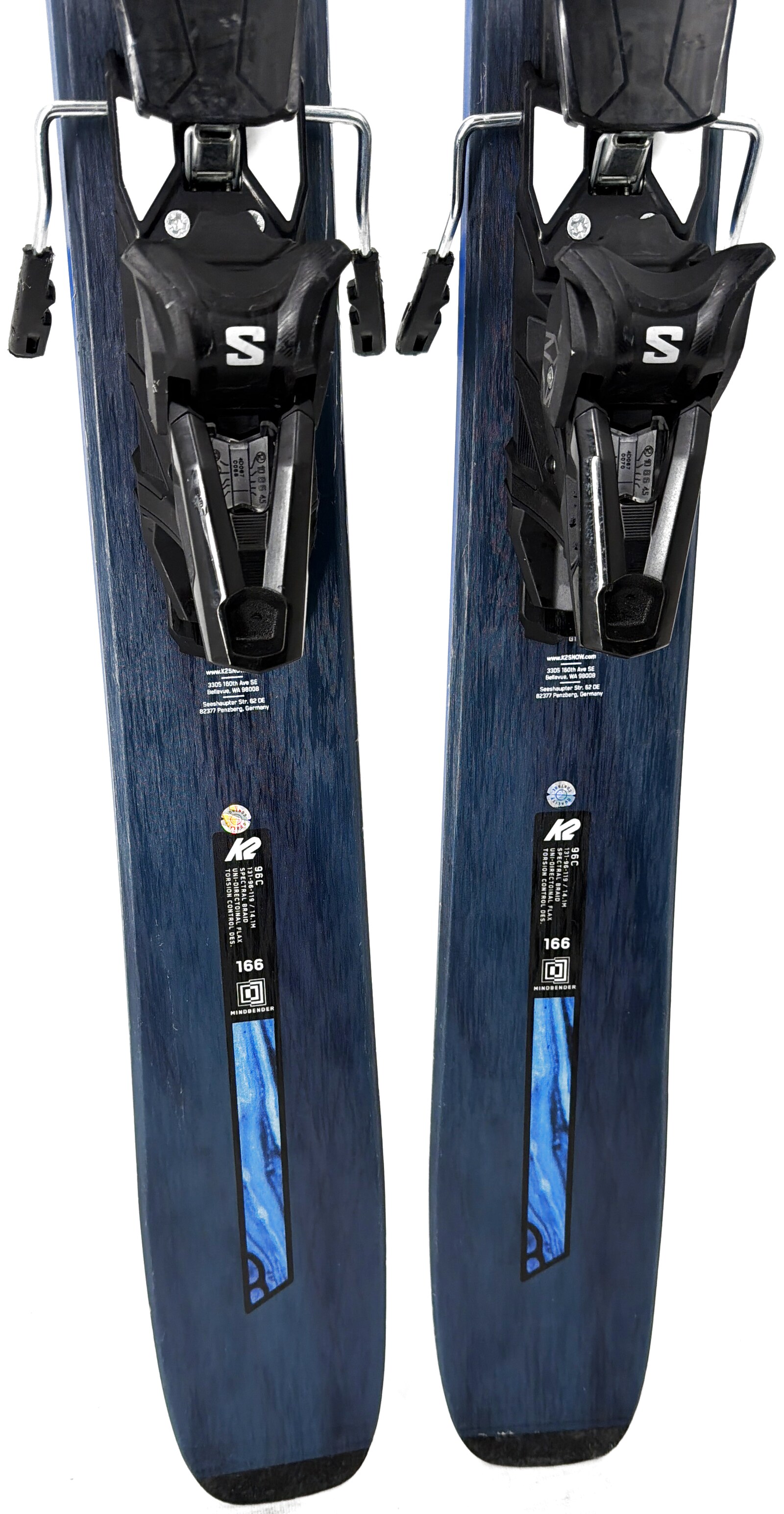 2026 K2 Mindbender 96C Skis Tail
