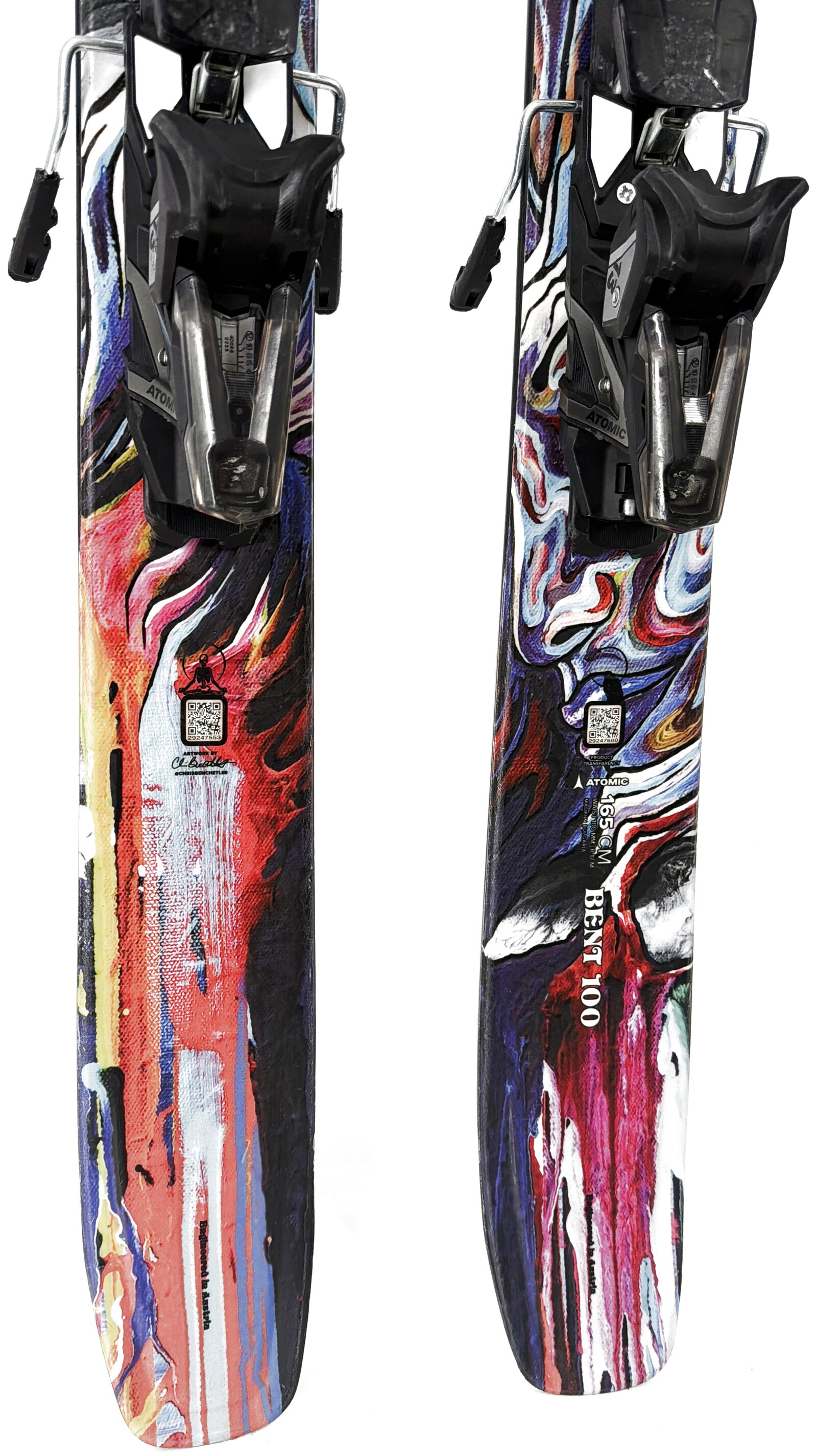 2025 Atomic Bent 100 Skis Tail