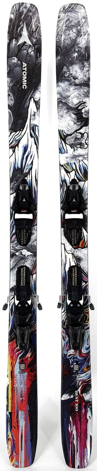 2025 Atomic Bent 100 Skis Topsheets