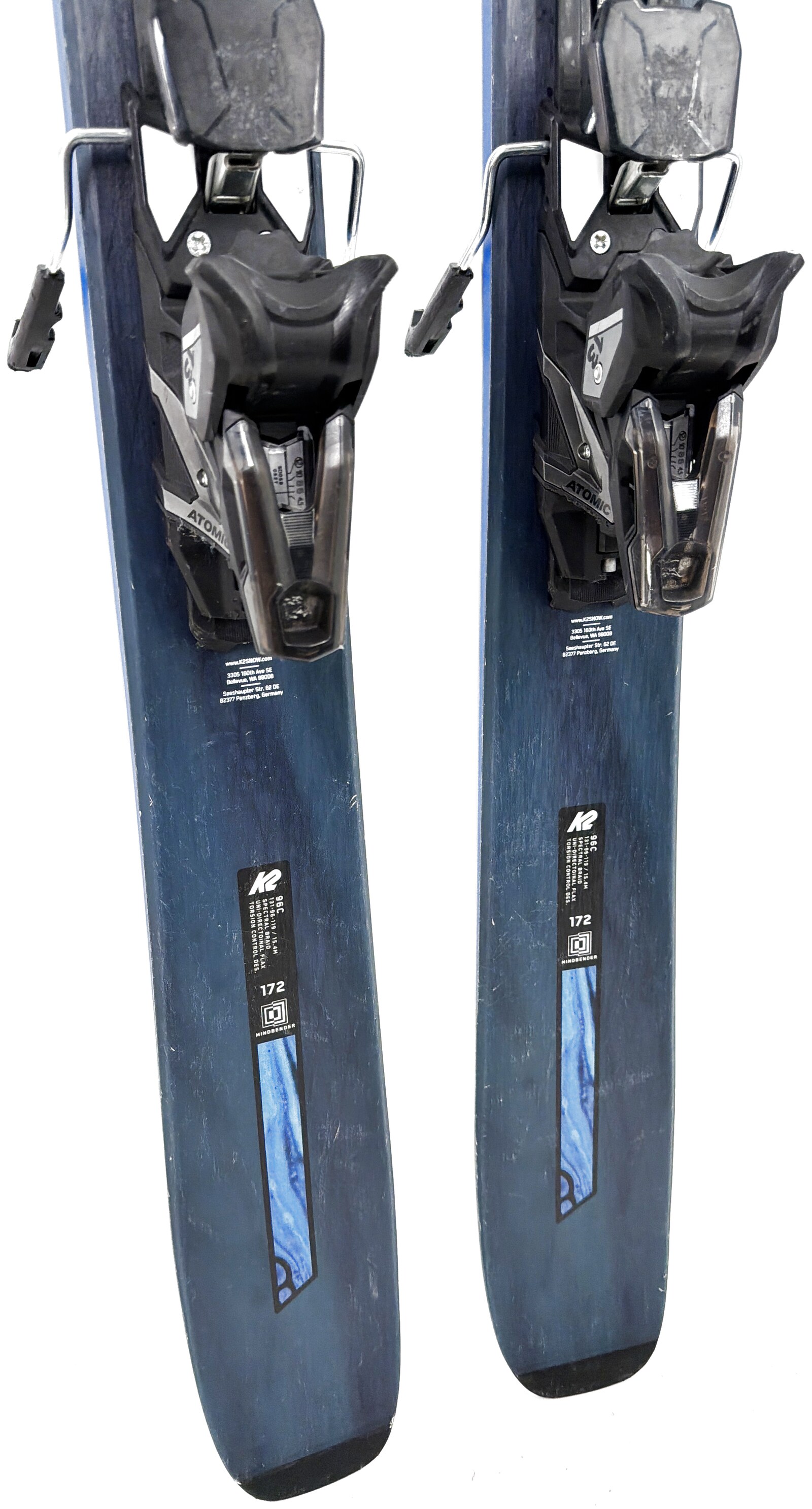 2026 K2 Mindbender 96C Skis Tail