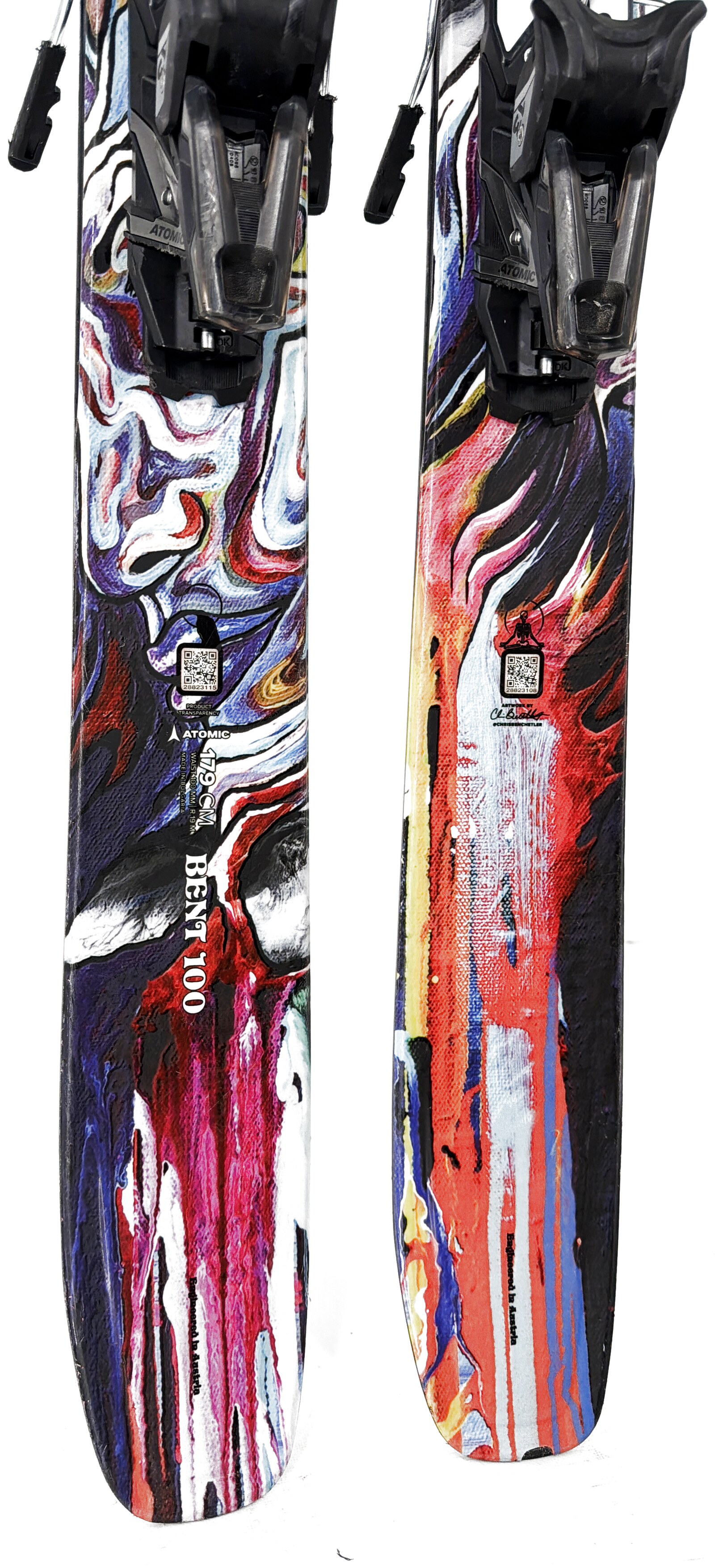 2025 Atomic Bent 100 Skis Tail