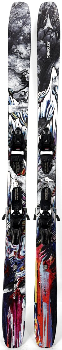 2025 Atomic Bent 100 Skis Topsheets