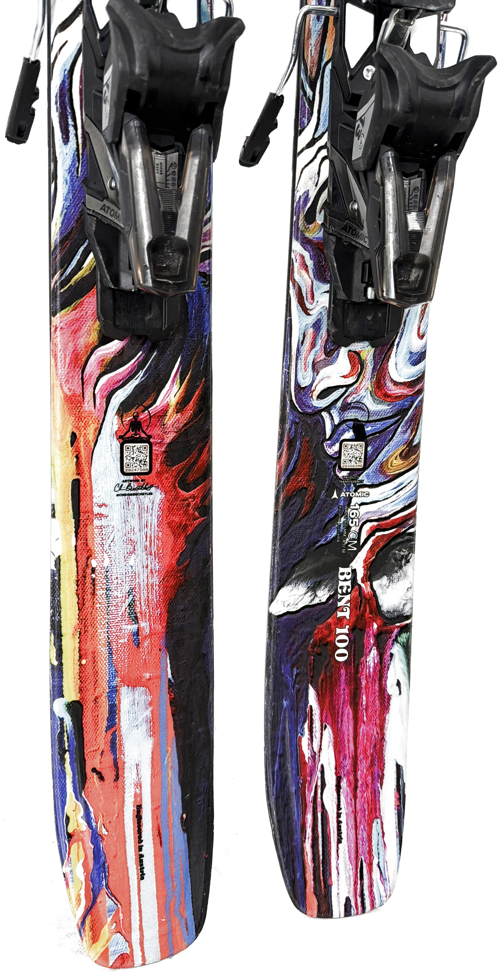 2025 Atomic Bent 100 Skis Tail