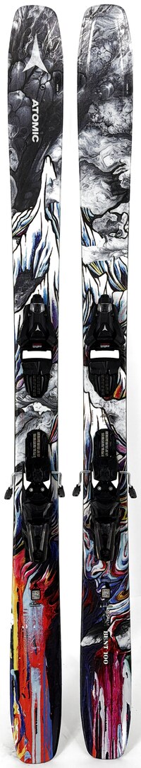 2025 Atomic Bent 100 Skis Topsheets