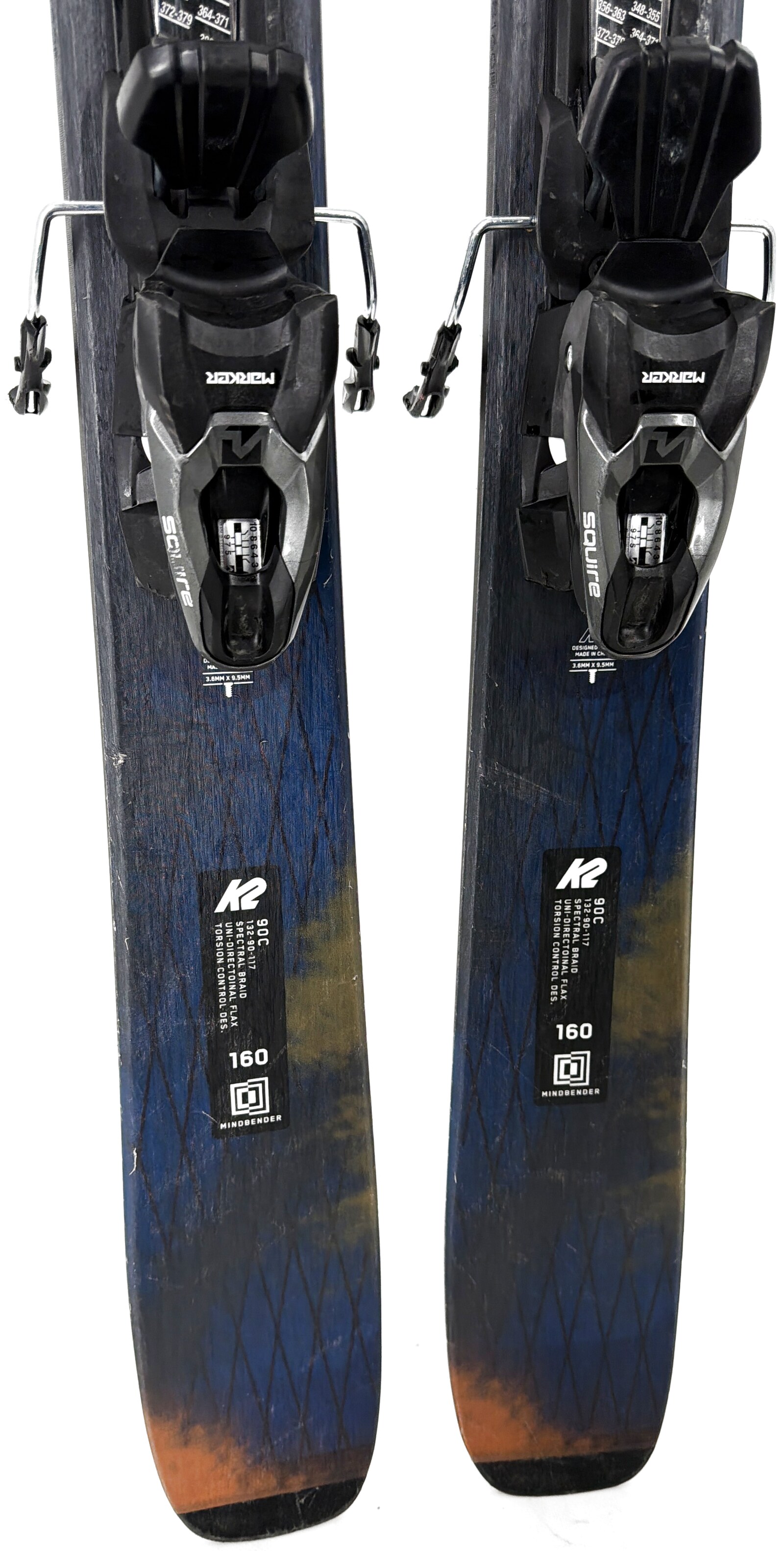 2025 K2 Mindbender 90C Skis Tail