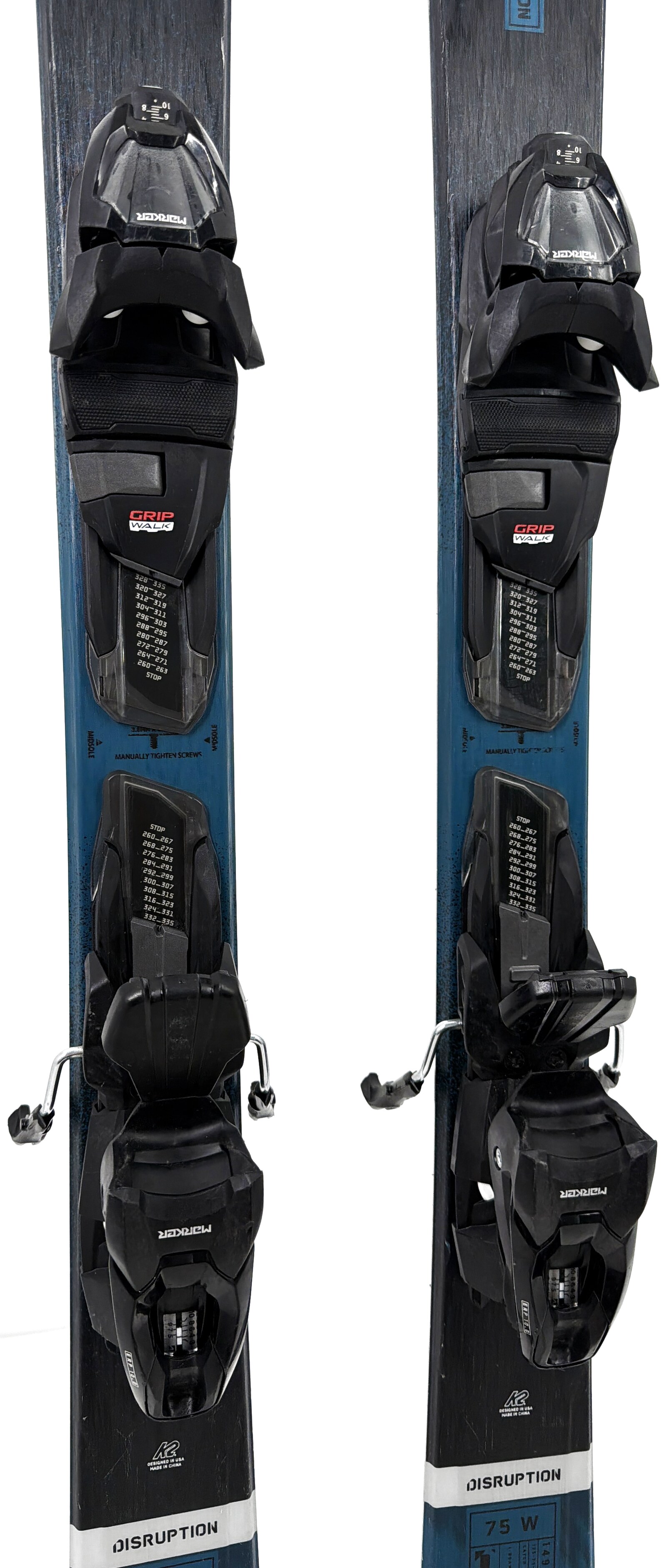 2025 K2 Disruption 75 W Skis Mid