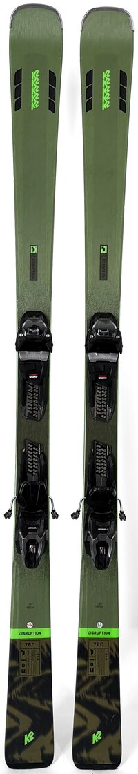2025 K2 Disruption 78C Skis Topsheets
